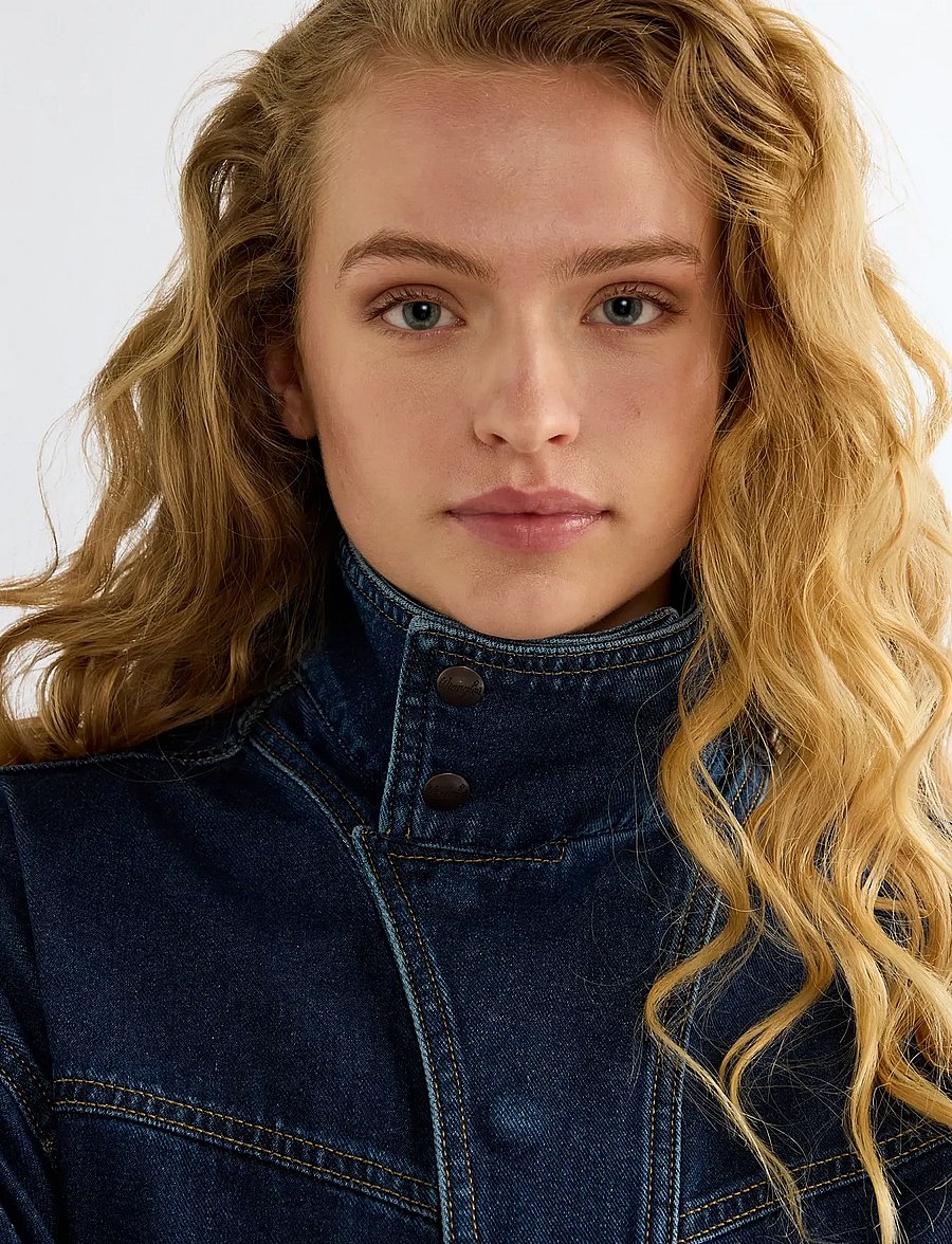 Wrangler - MOTO DRESS - denimkjoler - rawhide blue - 5
