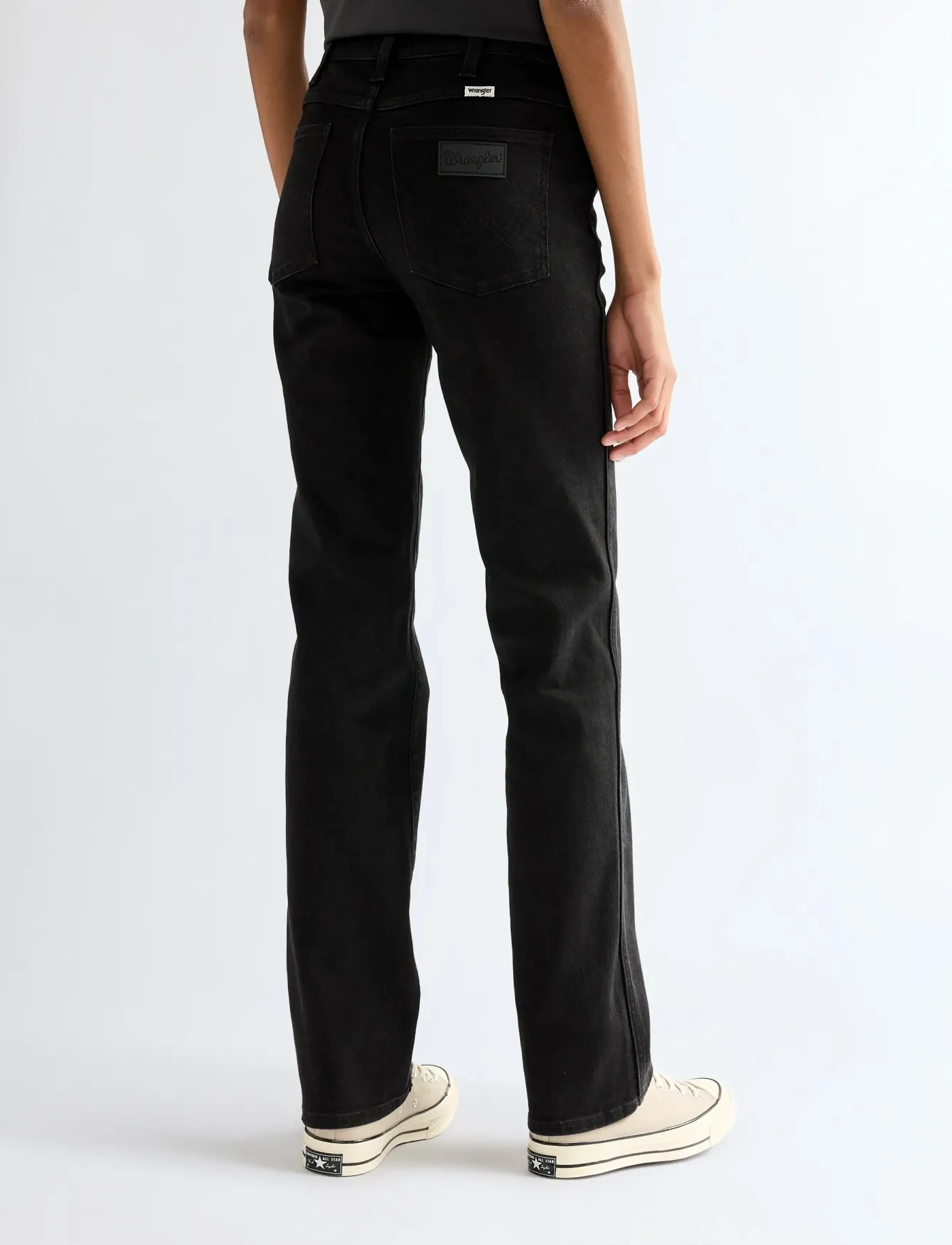 Wrangler - DAWN - sirge säärega teksad - midnight wrangler - 4