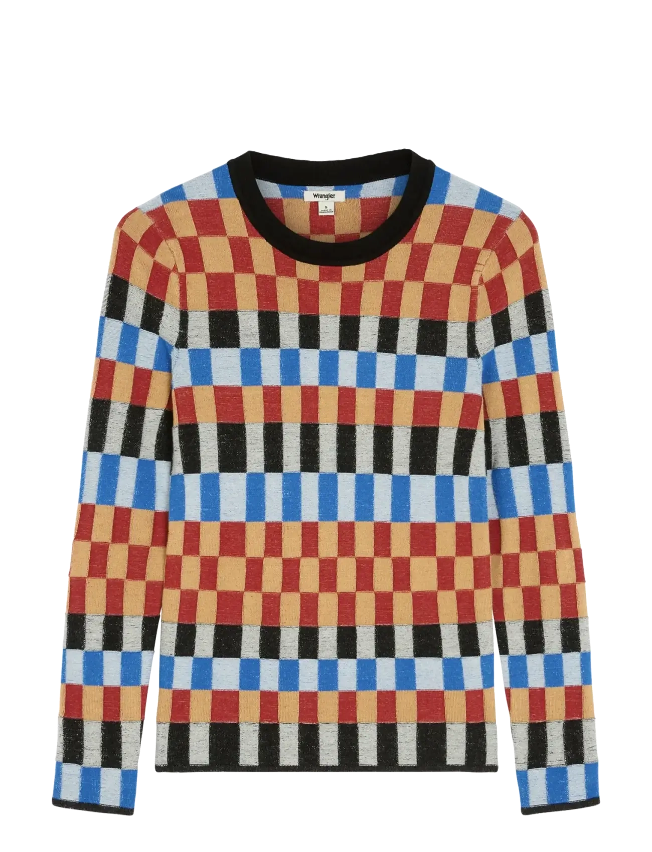 Wrangler - KNIT CREW - stickade tröjor - starting line check - 1