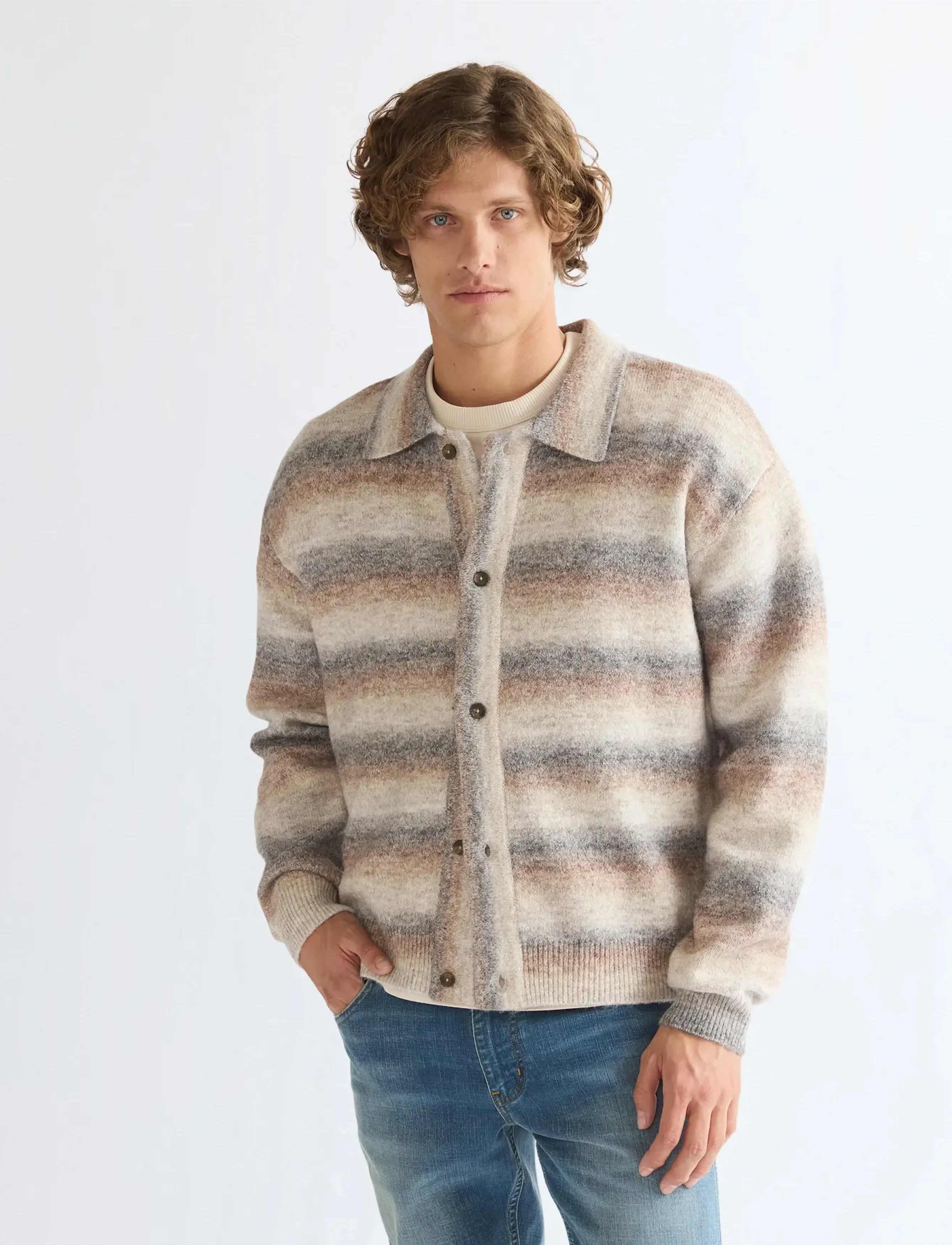 Wrangler - CARDIGAN - mojave - 0
