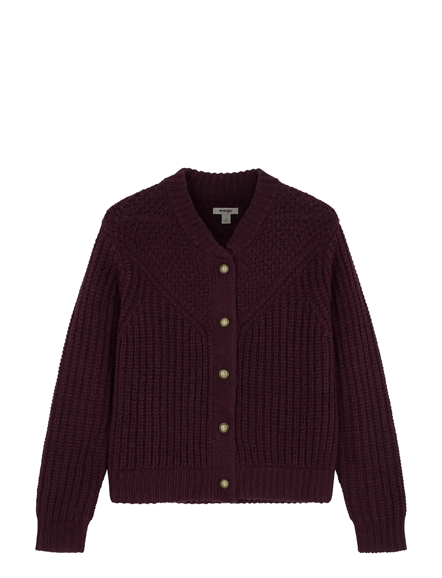 Wrangler - WESTERN CARDIGAN - koftor - potent purple - 1