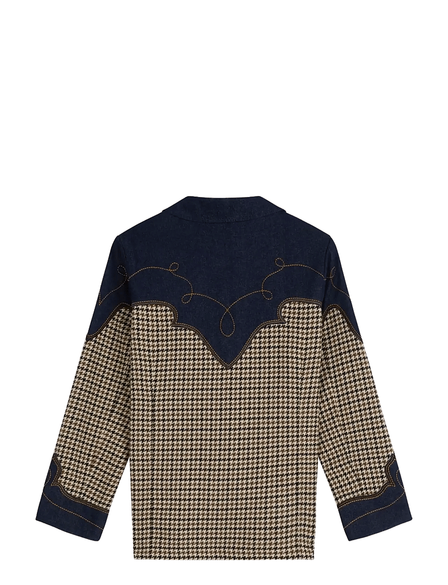 Wrangler - HOUNDSTOOTH BLAZER - enkeltradede blazere - rinse - 2