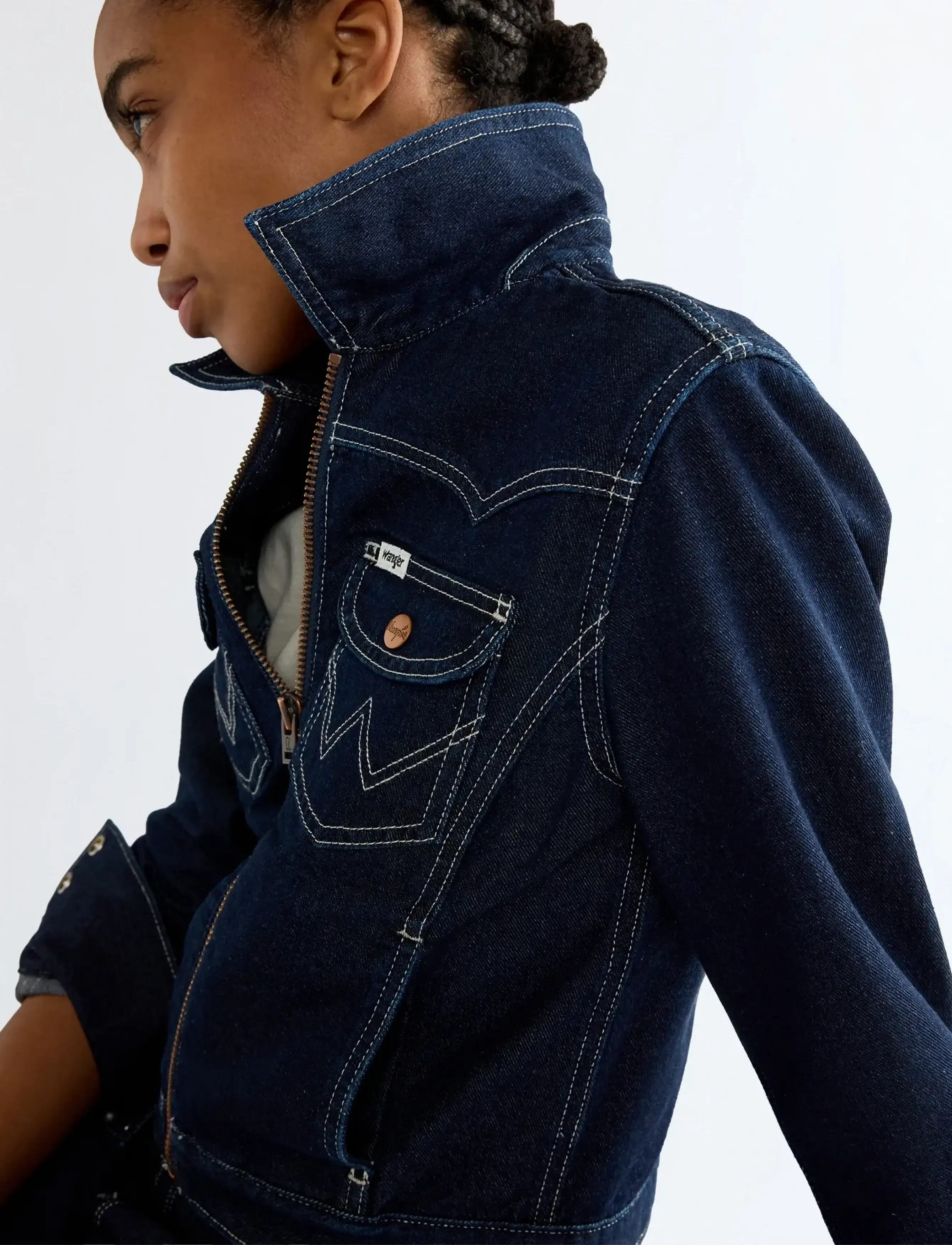 WRANGLER Slim Seamed Jacket jackor dam – bild 5