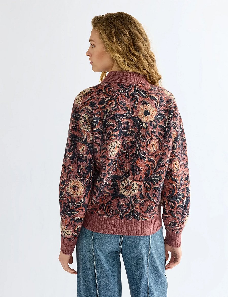 Wrangler - RANCH FLORAL POLO - kampsunid - mystic floral - 4