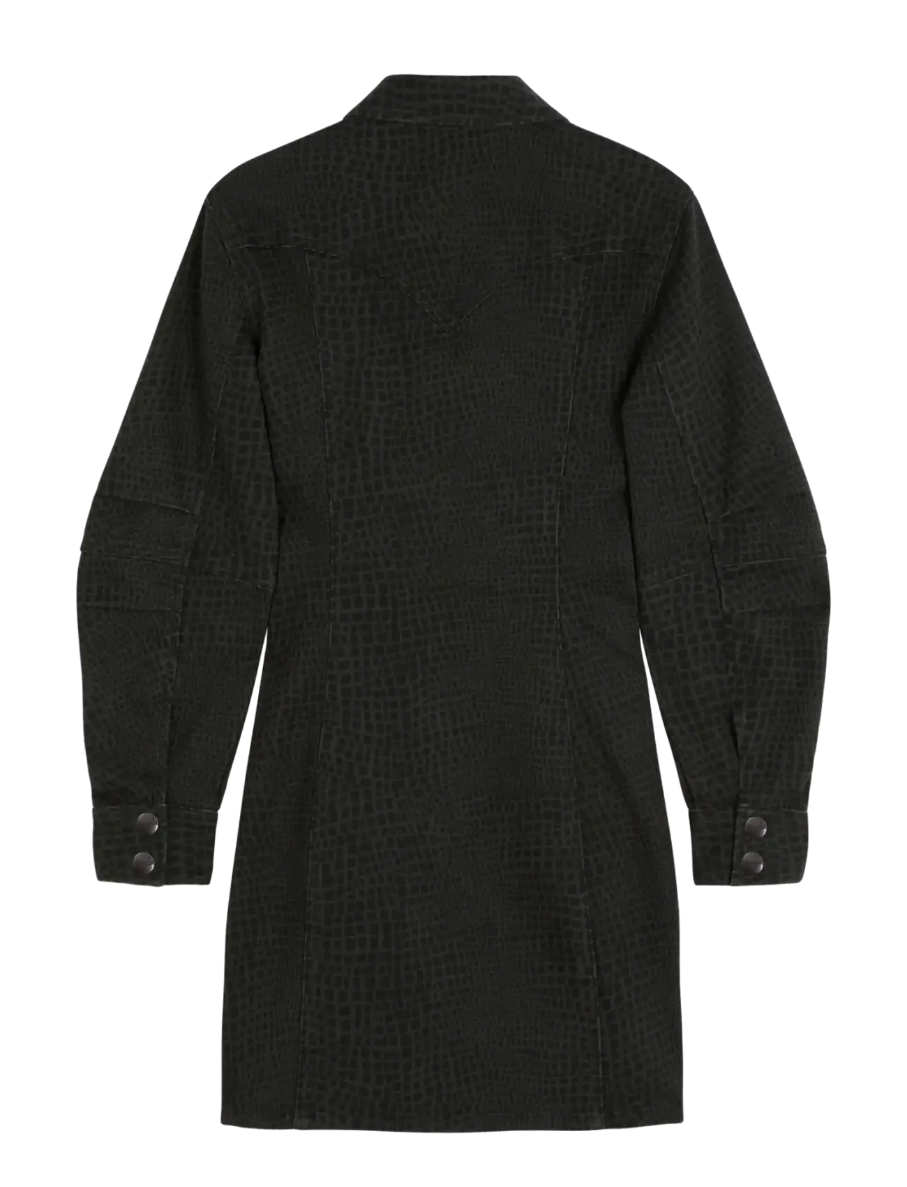 Wrangler - BARREL SLEEVE DRESS - croc print - 2