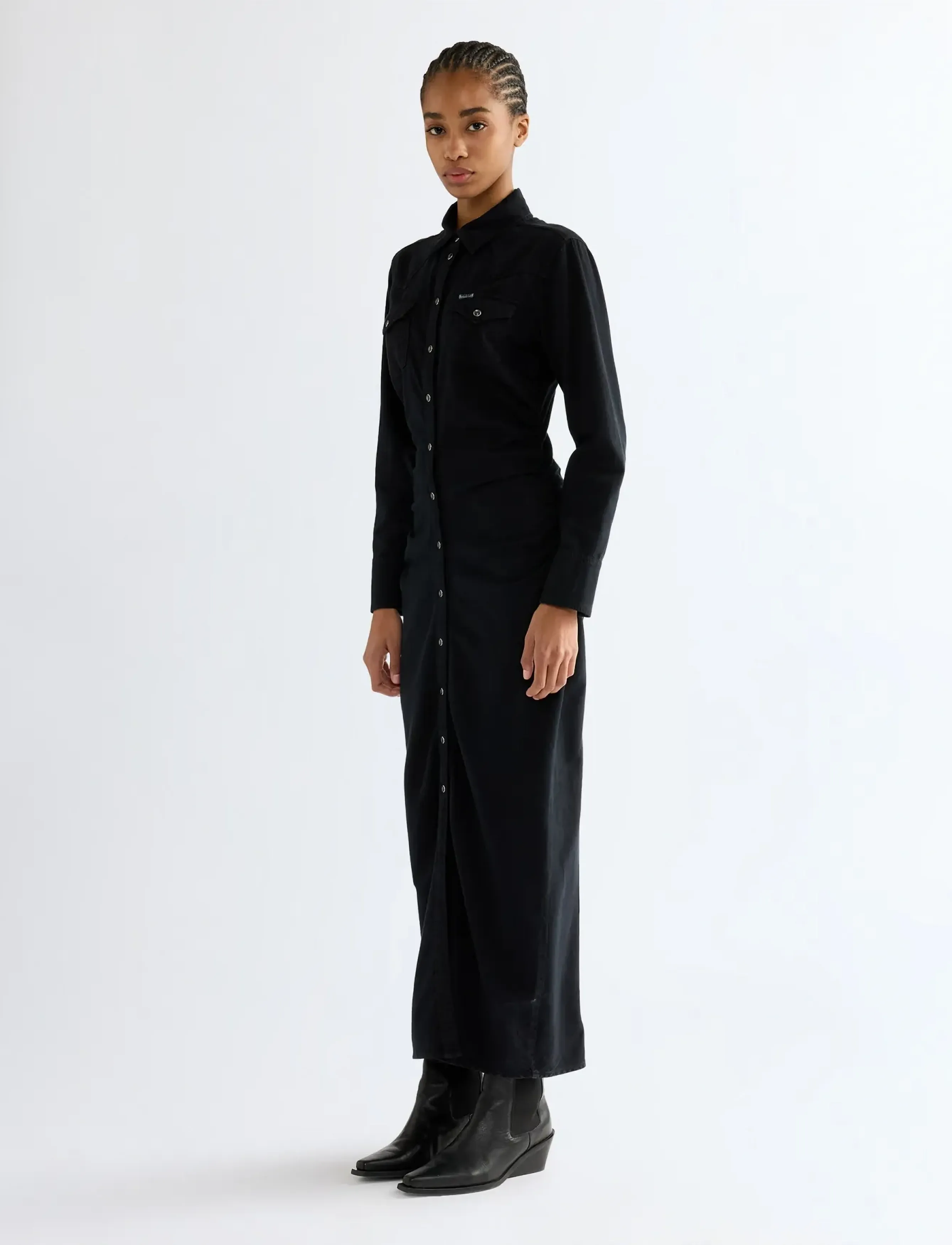 Cinched Waist Maxi