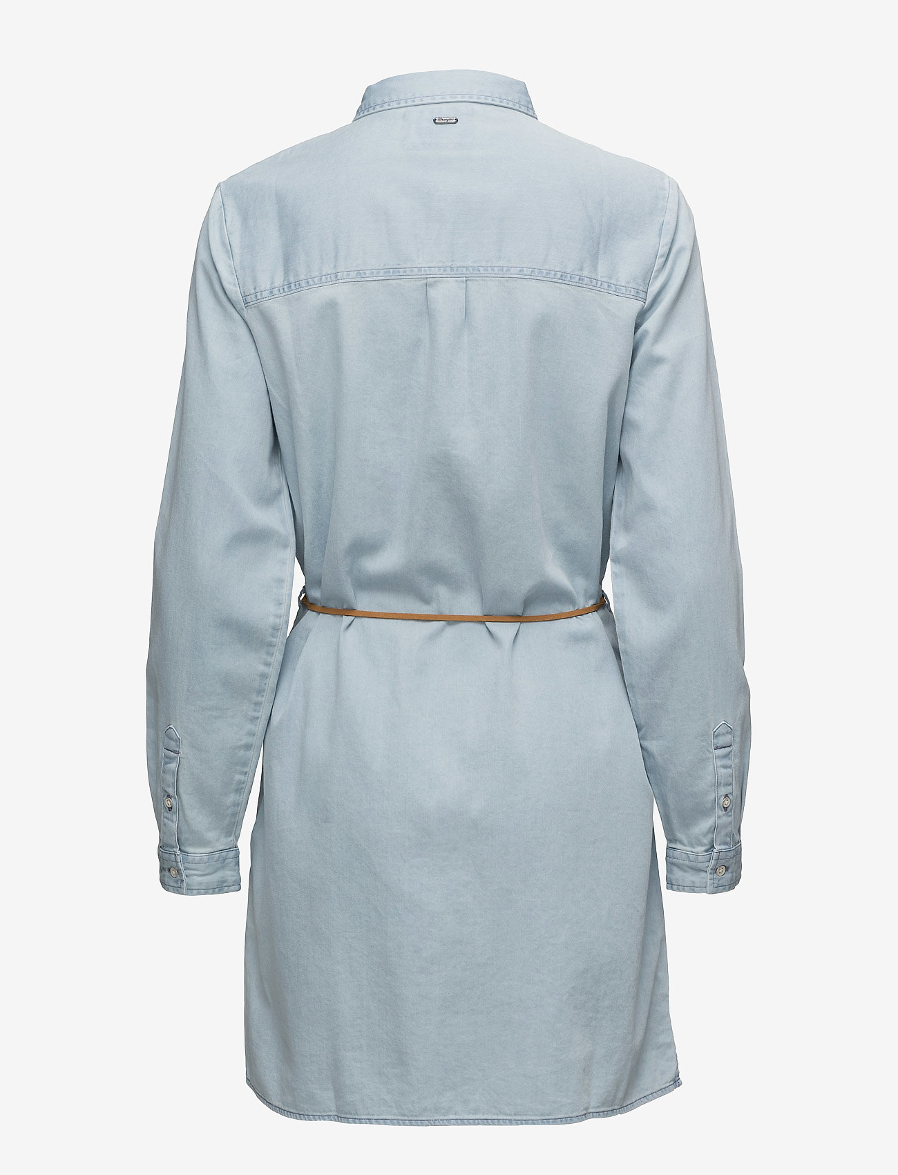 Wrangler - SHIRT DRESS LIGHT INDIGO - light indigo - 1