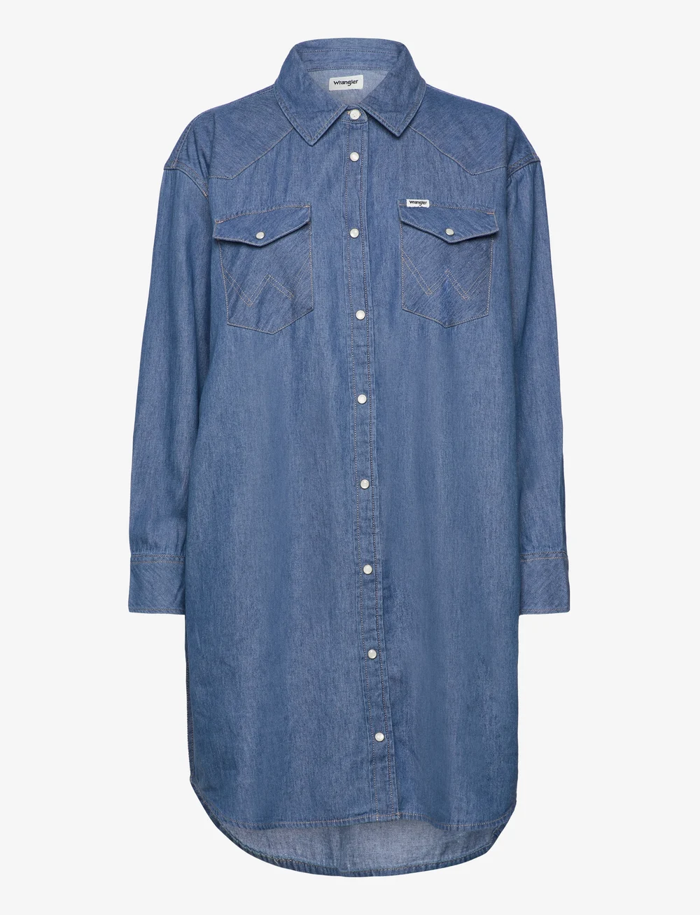 Wrangler denim top shirt dress
