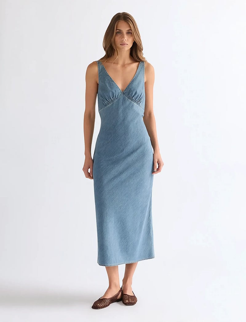 Wrangler - BIAS SLIP DRESS - schlupfkleider - bohemian bliss - 0