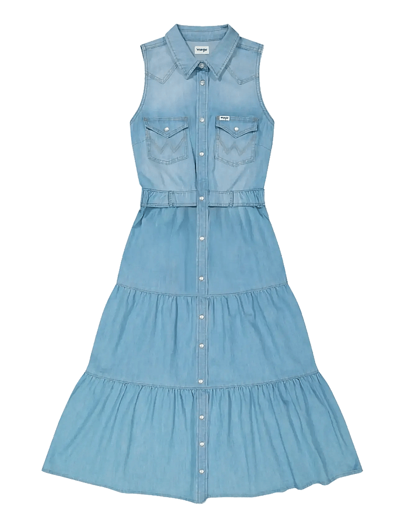 Wrangler - TIERED MAXI DRESS - kaia - 1
