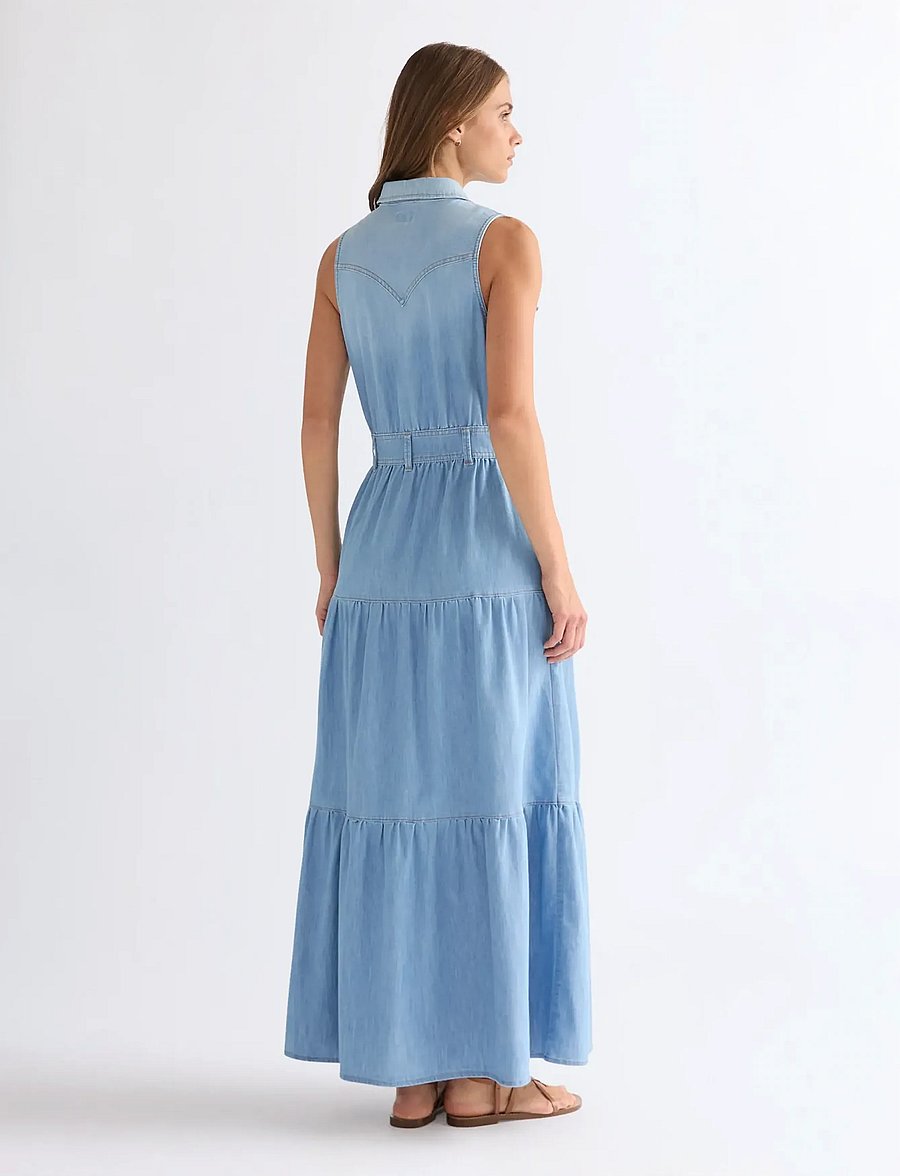 Wrangler - TIERED MAXI DRESS - kaia - 2