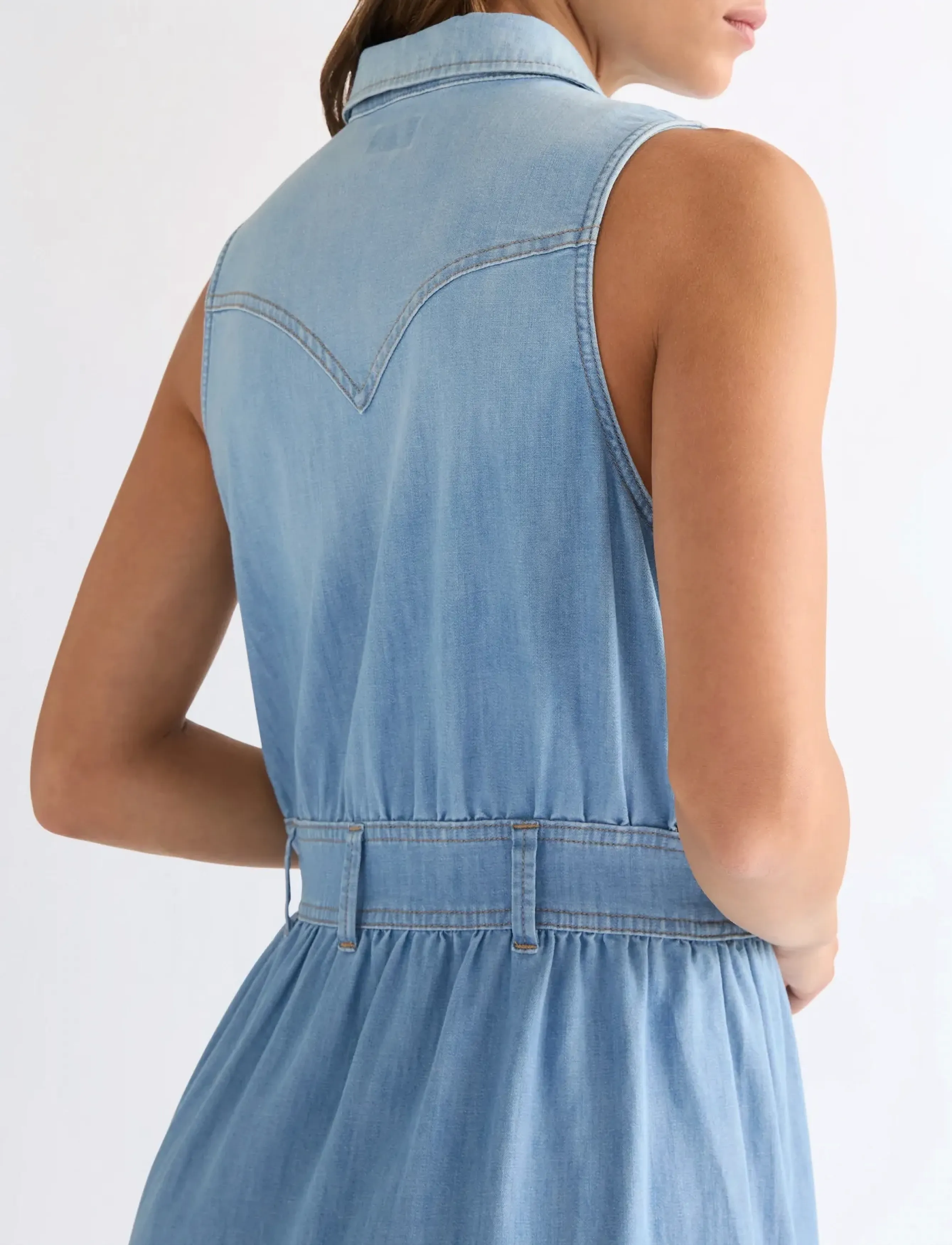 Wrangler - TIERED MAXI DRESS - kaia - 4