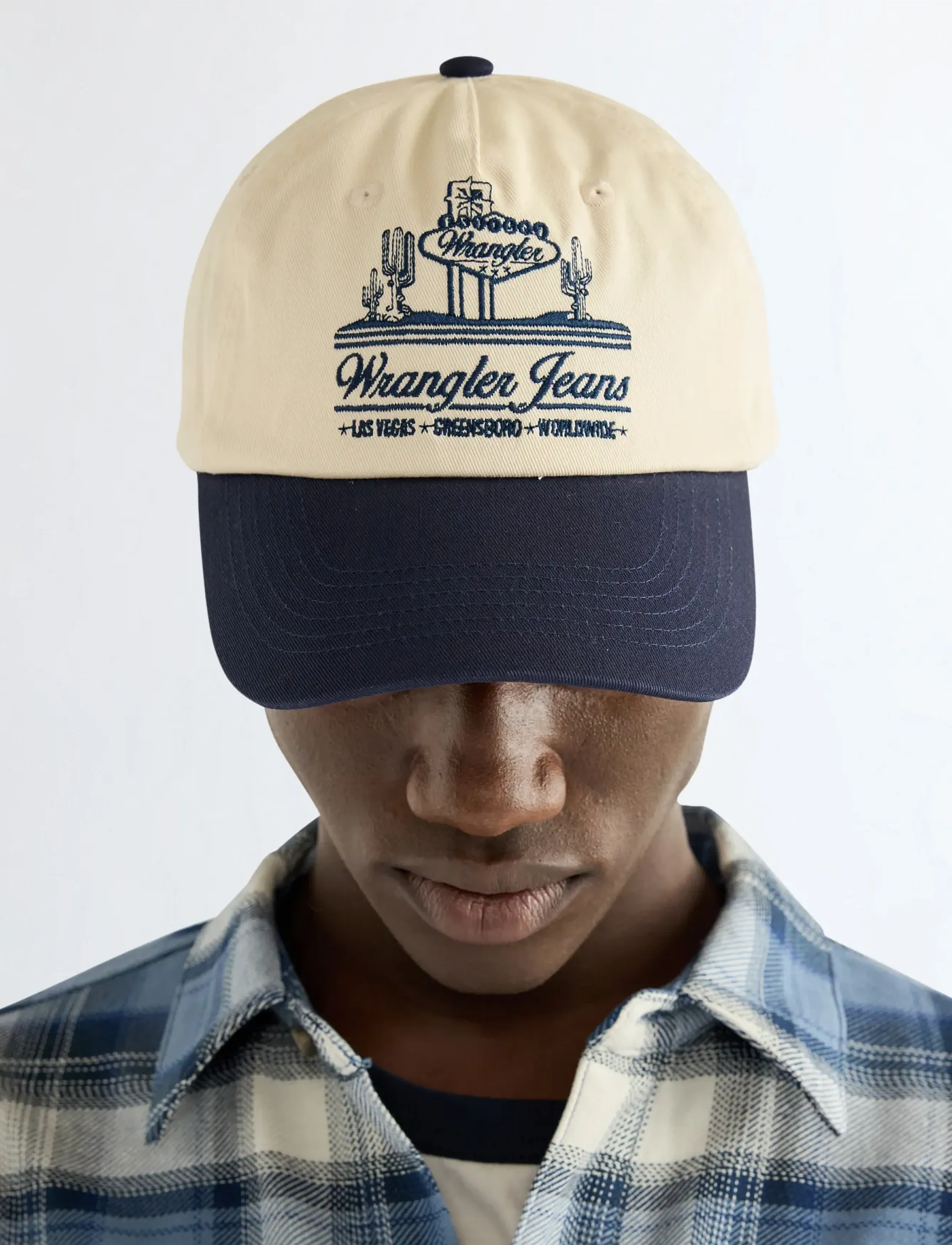 Wrangler - SIGN CAP - kepsar - ecru - 3
