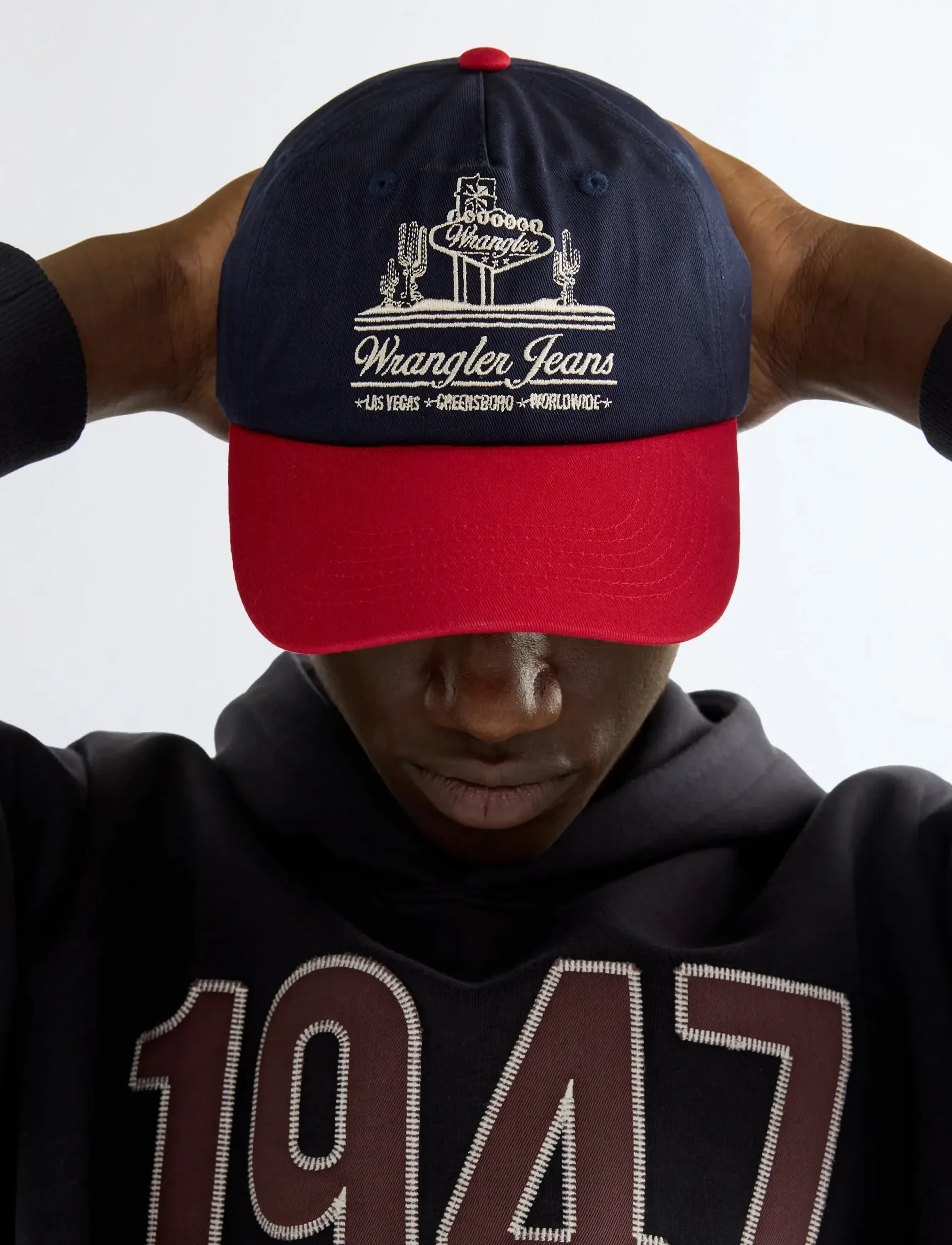 Wrangler - SIGN CAP - kepsar - navy - 3