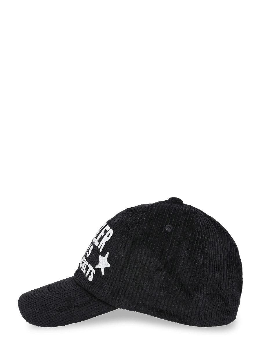 Wrangler - CORDUROY CAP - kappen - black - 5