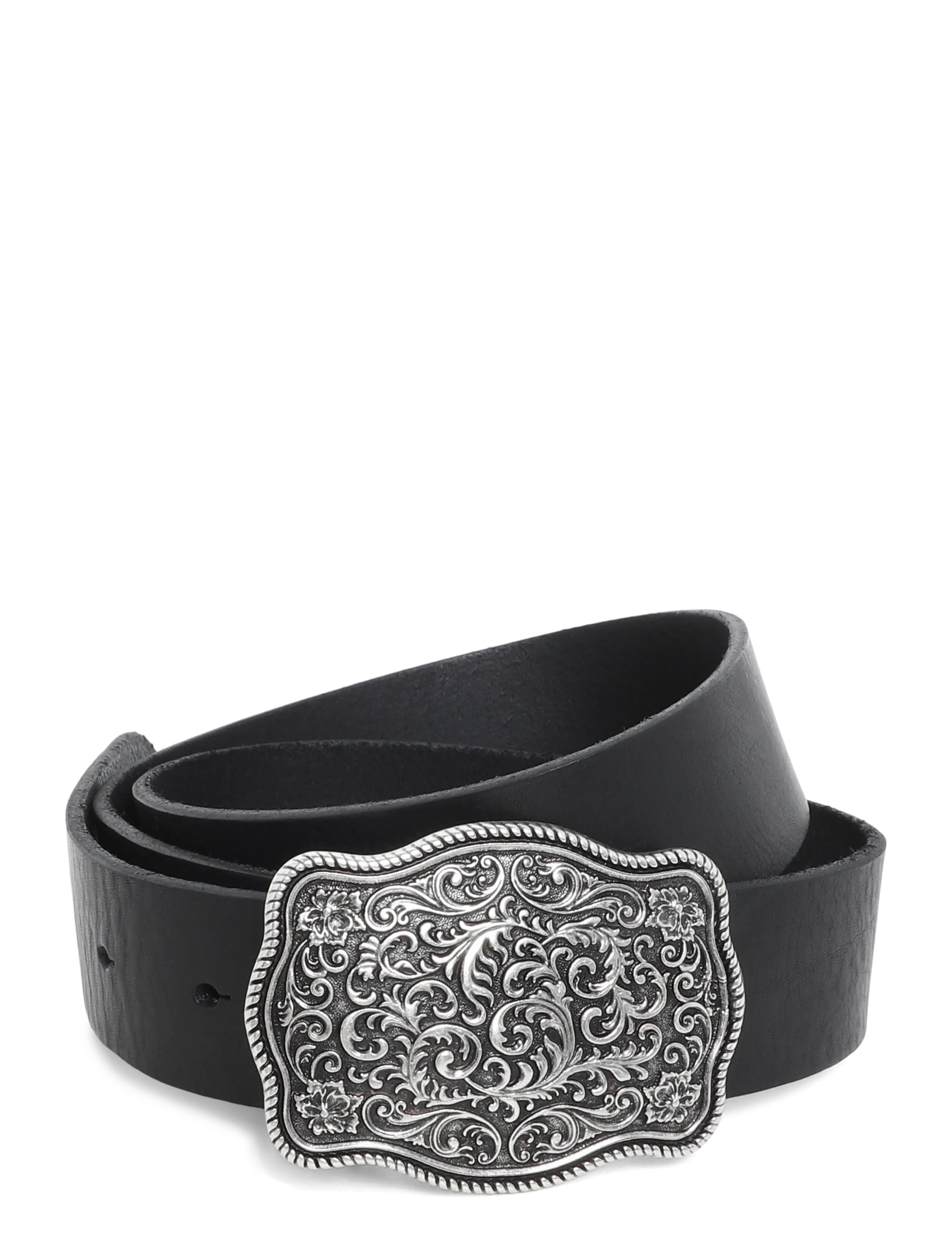Wrangler - WESTERN BELT - klassiska skärp - black - 1
