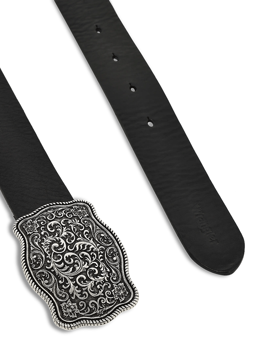 Wrangler - WESTERN BELT - klassikalised vööd - black - 2