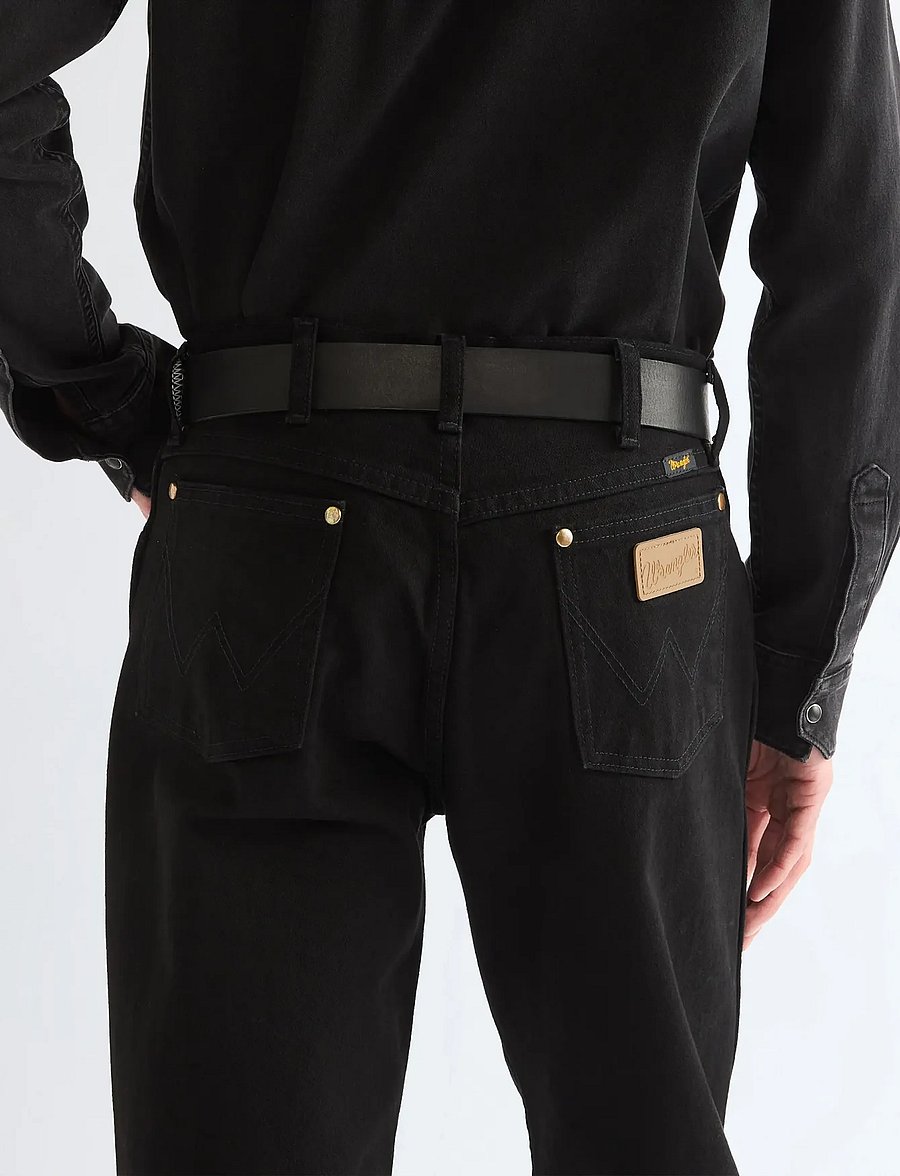 Wrangler - WESTERN BELT - klassikalised vööd - black - 4