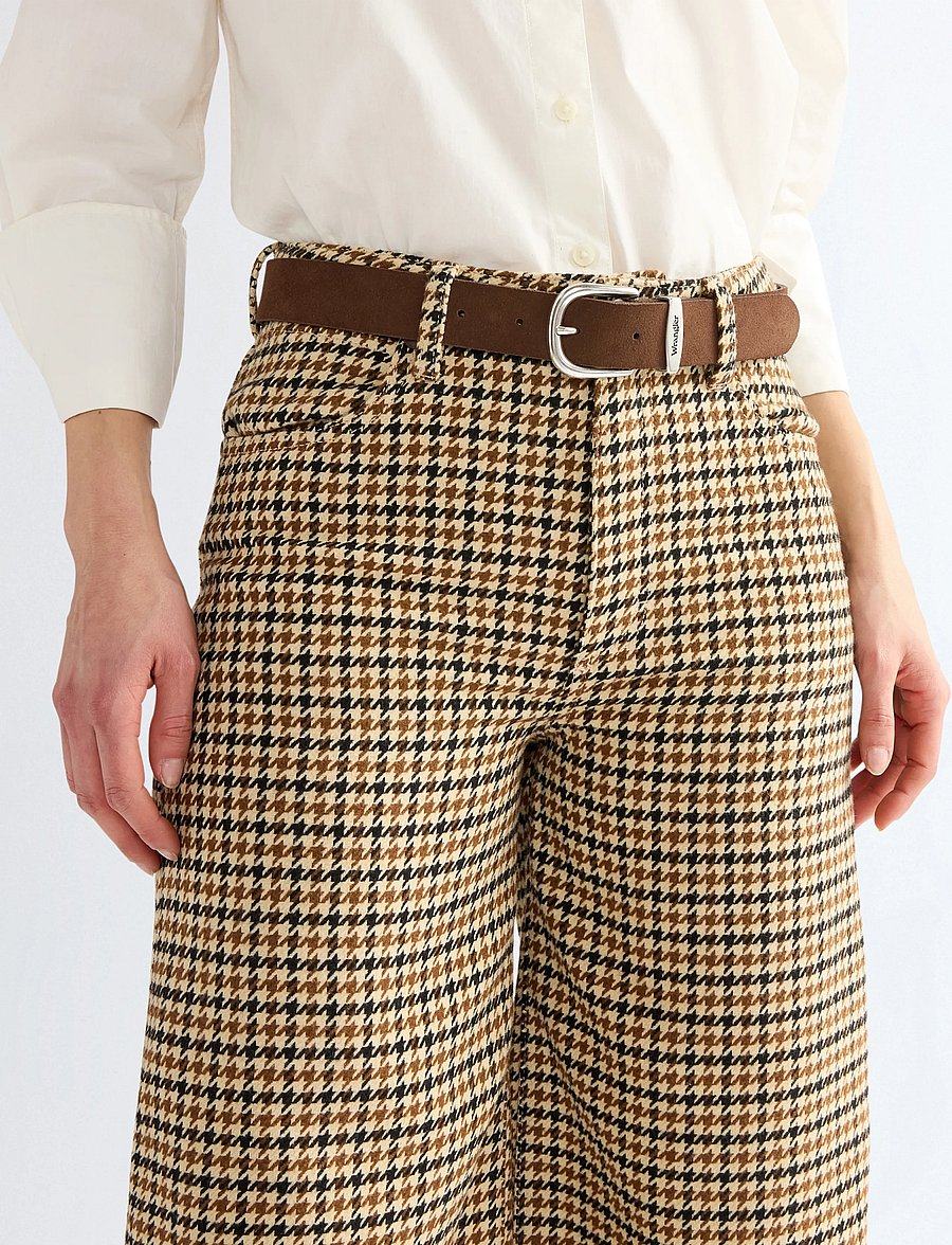 Wrangler - EASY BELT - klassische gürtel - brown - 0