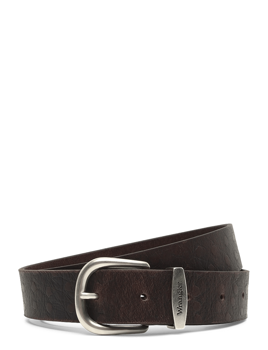 Wrangler - EASY BELT - klassikalised vööd - dark brown - 1