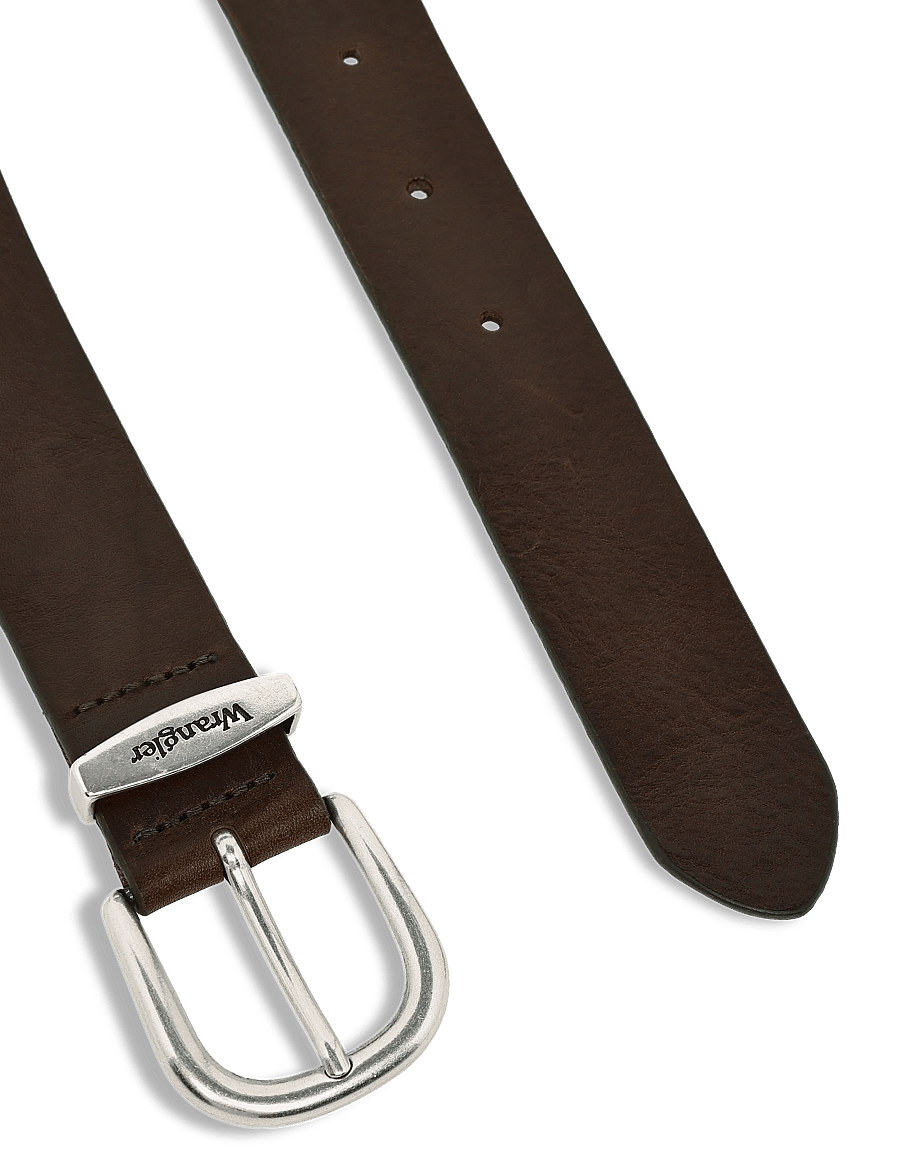 Wrangler - EASY BELT - klassikalised vööd - dark brown - 2