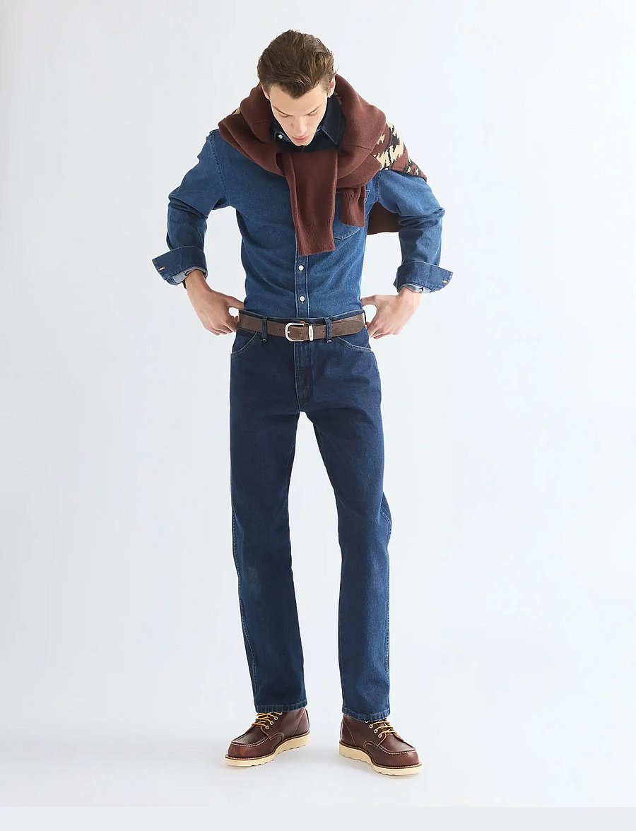 Wrangler - EASY BELT - klassikalised vööd - dark brown - 0