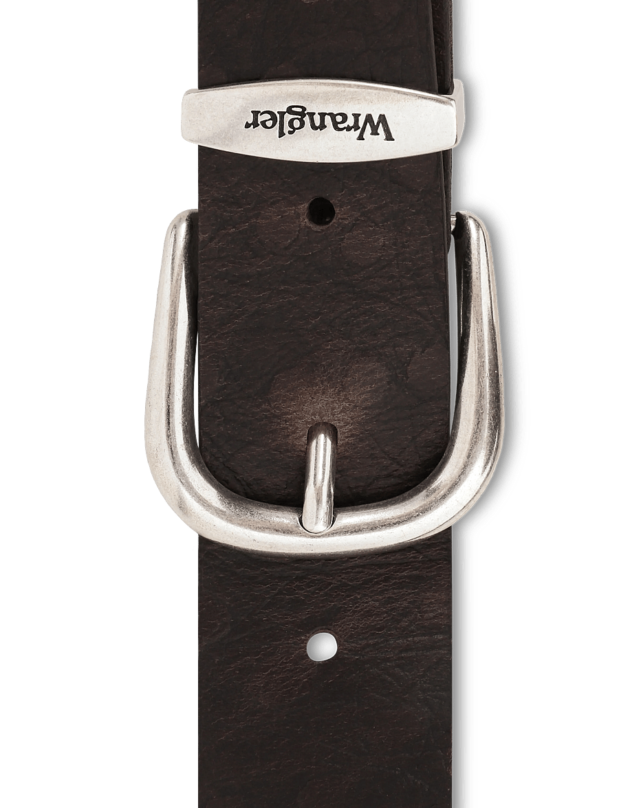Wrangler - EASY BELT - klassikalised vööd - dark brown - 5