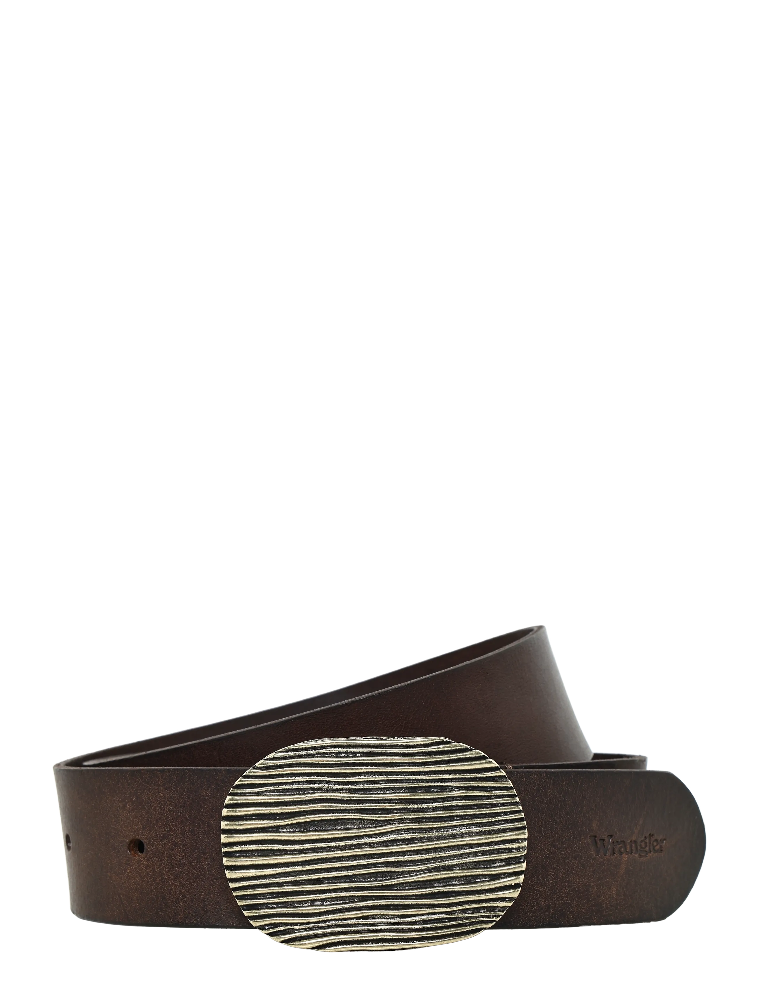 Wrangler OVAL BELT - Accessories - BROWN / brown