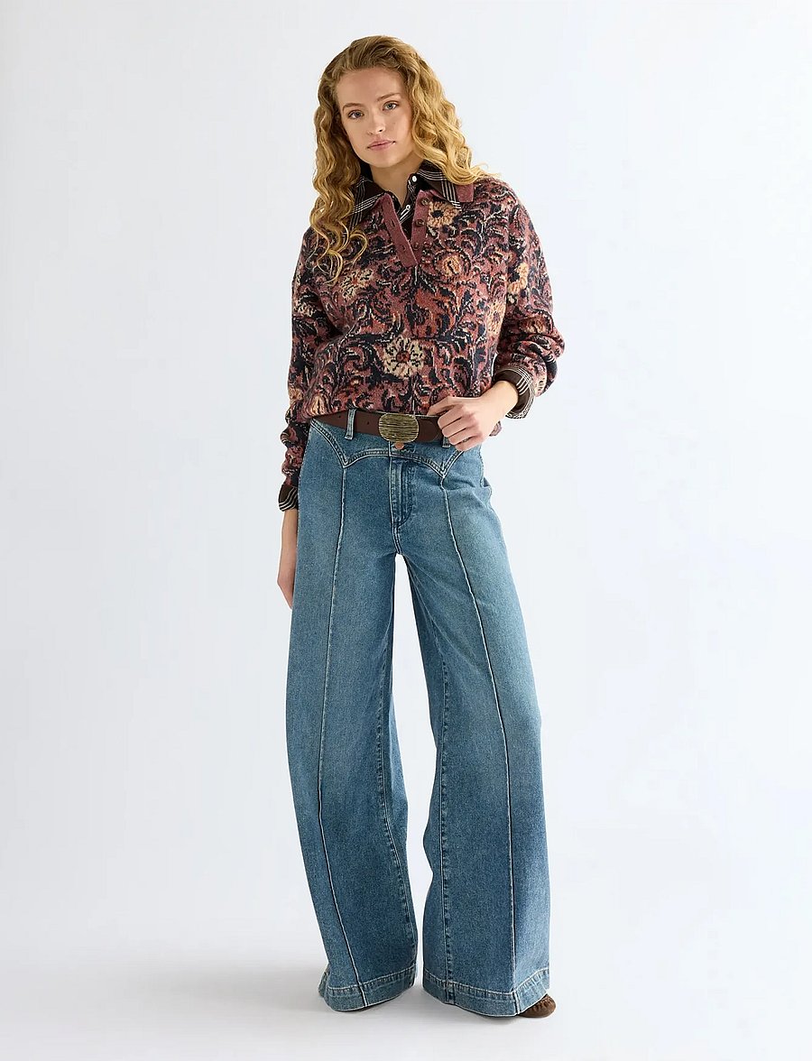Wrangler - OVAL BELT - ledergürtel - brown - 0