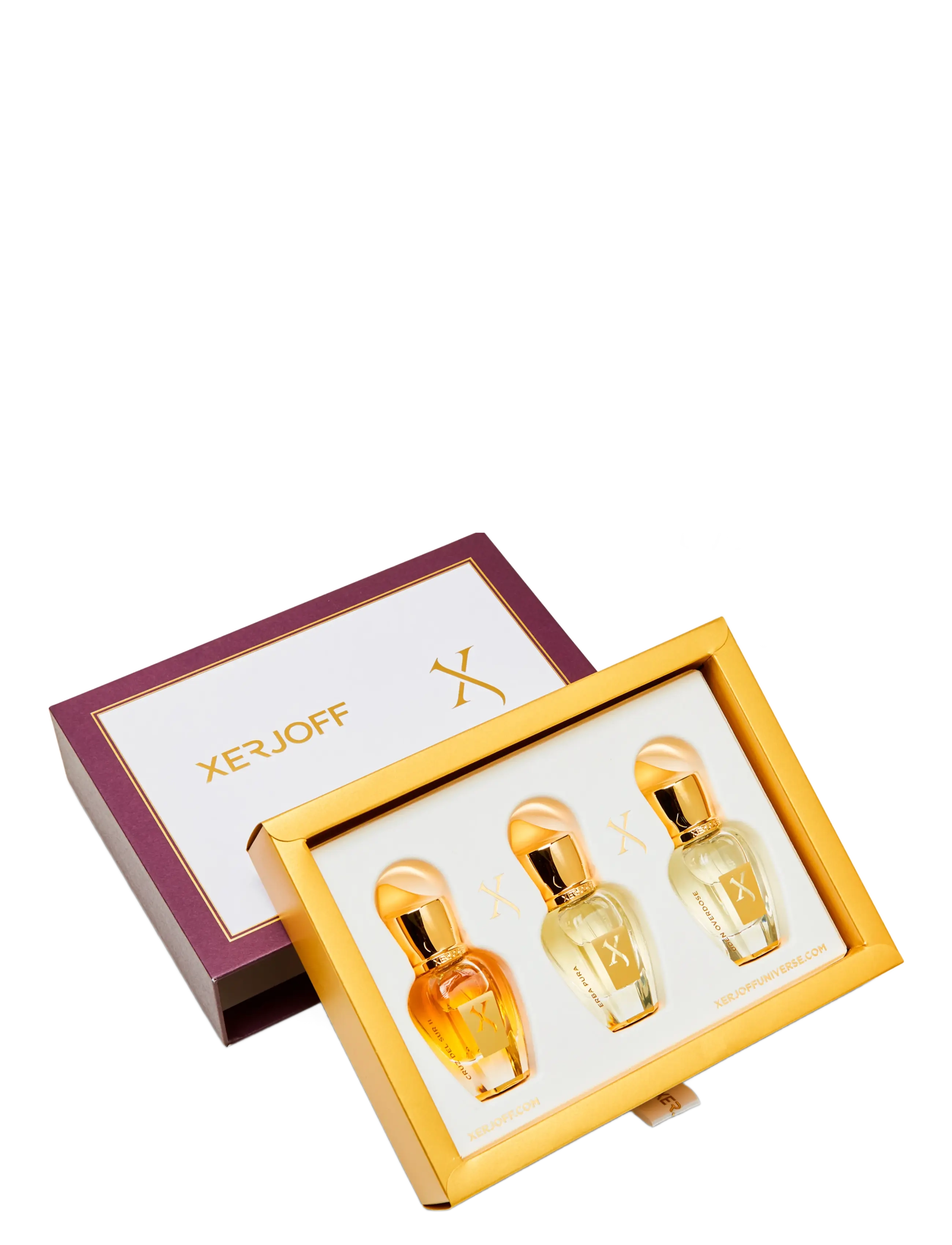 Xerjoff DISCOVERY SET I: CRUZ DEL SUR II - ERBA PURA - UDEN OVERDOSE, 3X15 ML - Parfym - null / undefined