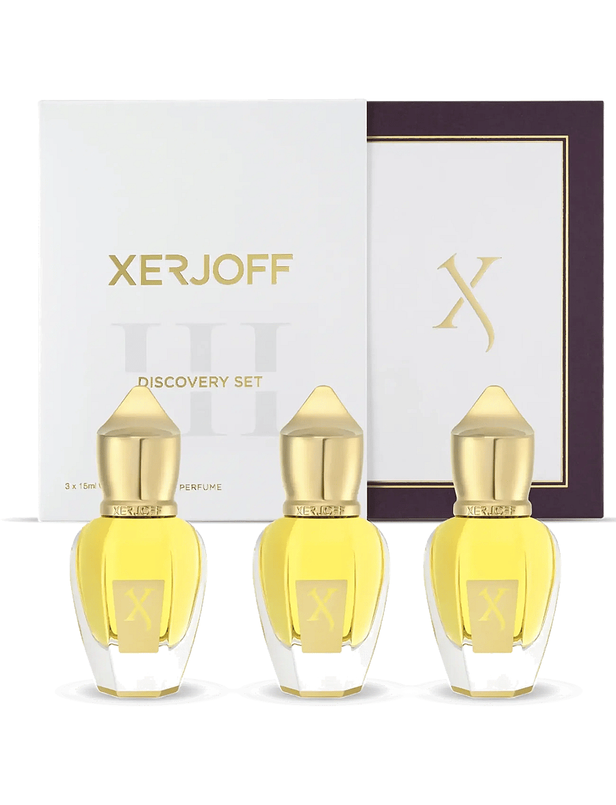 Xerjoff - DISCOVERY SET III: NAXOS - ALEXANDRIA II - GOLDEN DALLAH, 3X15 ML - mõlemale soole - clear - 0