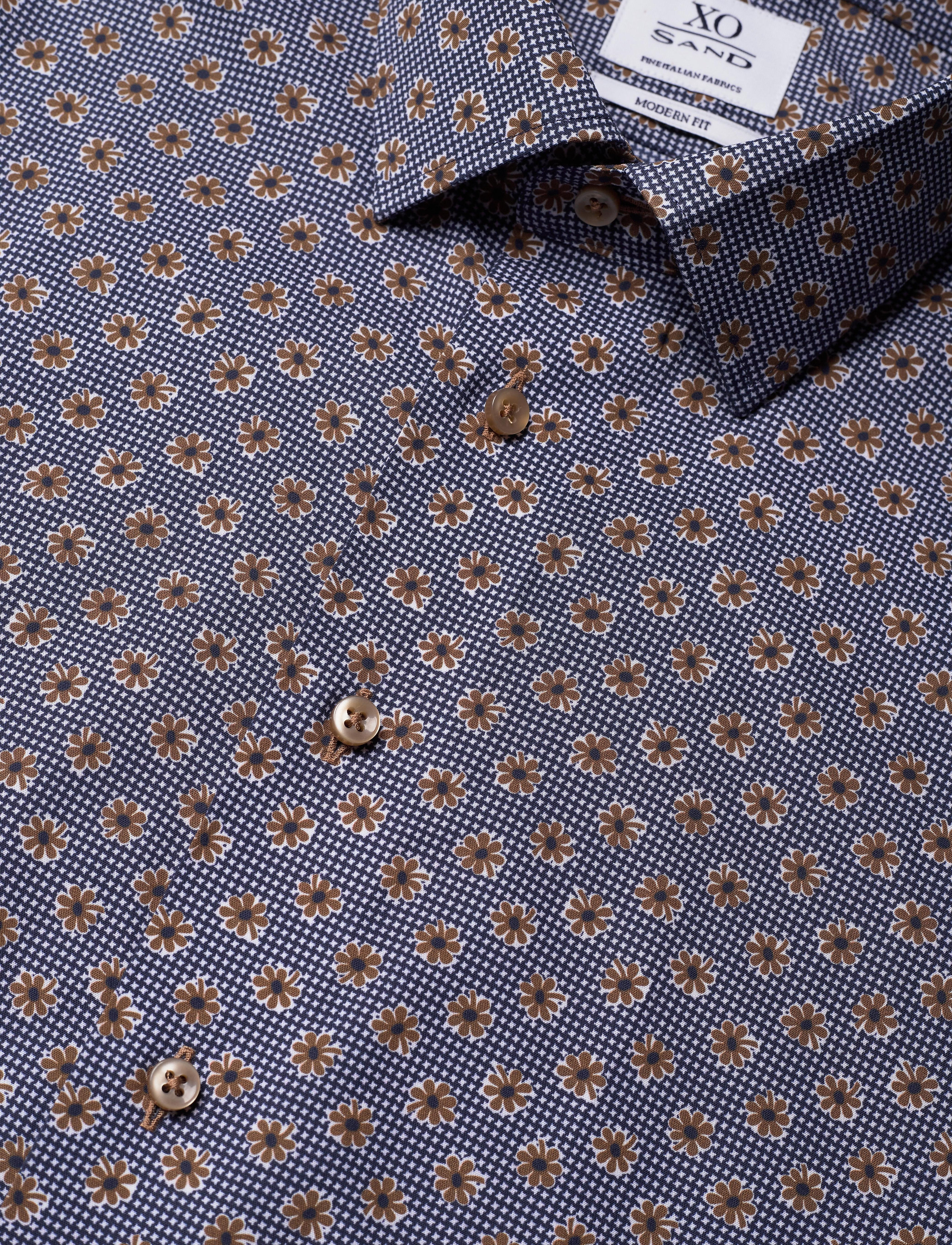 XO Shirtmaker by Sand Copenhagen - 8667 - Gordon SC - dark camel - 3