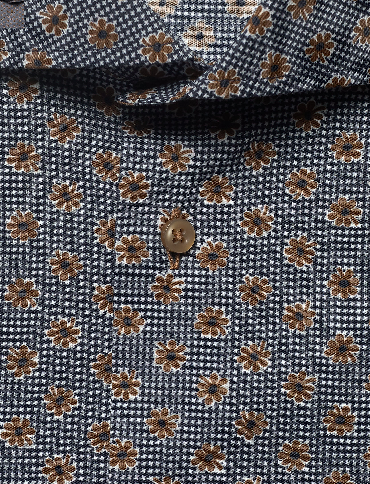 XO Shirtmaker by Sand Copenhagen - 8667 - Gordon FC - dark camel - 2