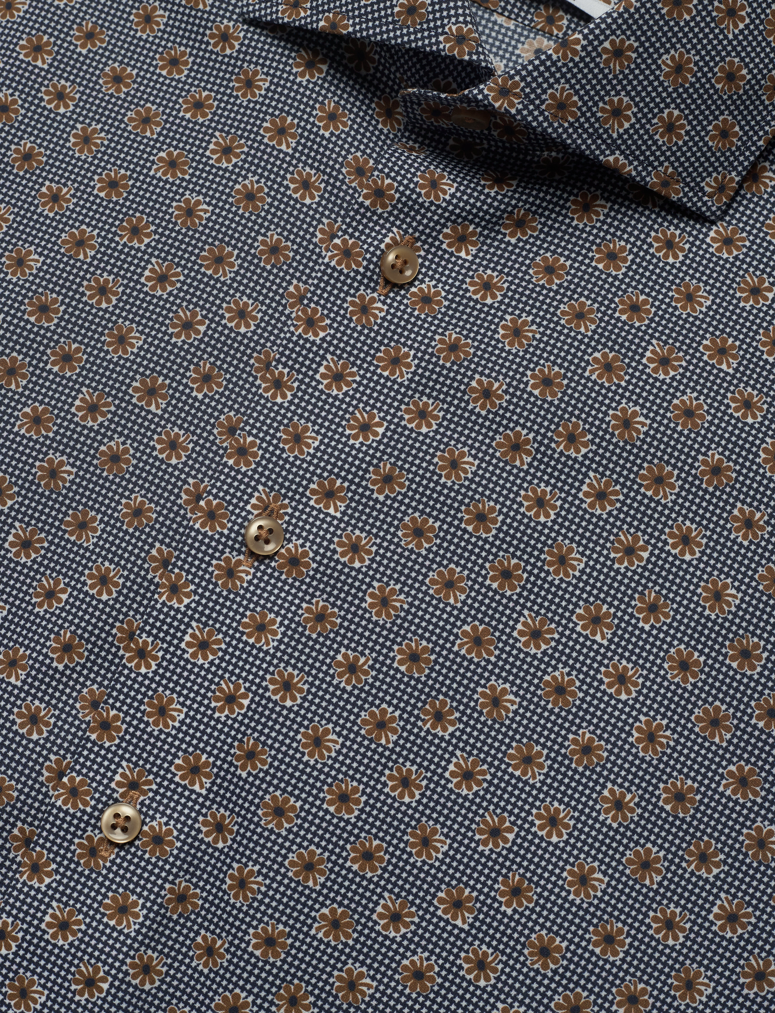 XO Shirtmaker by Sand Copenhagen - 8667 - Gordon FC - dark camel - 3