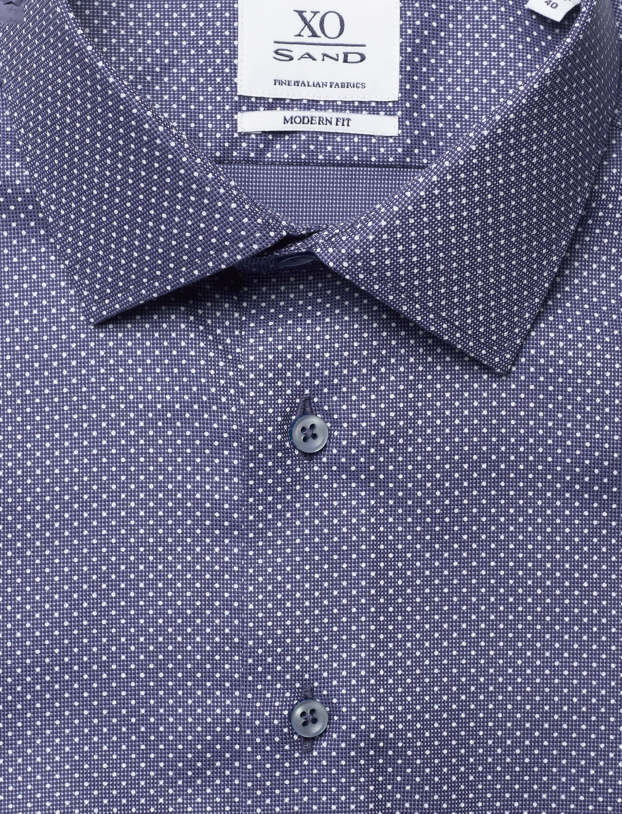 XO Shirtmaker by Sand Copenhagen - 8686 - Gordon SC - medium blue - 2
