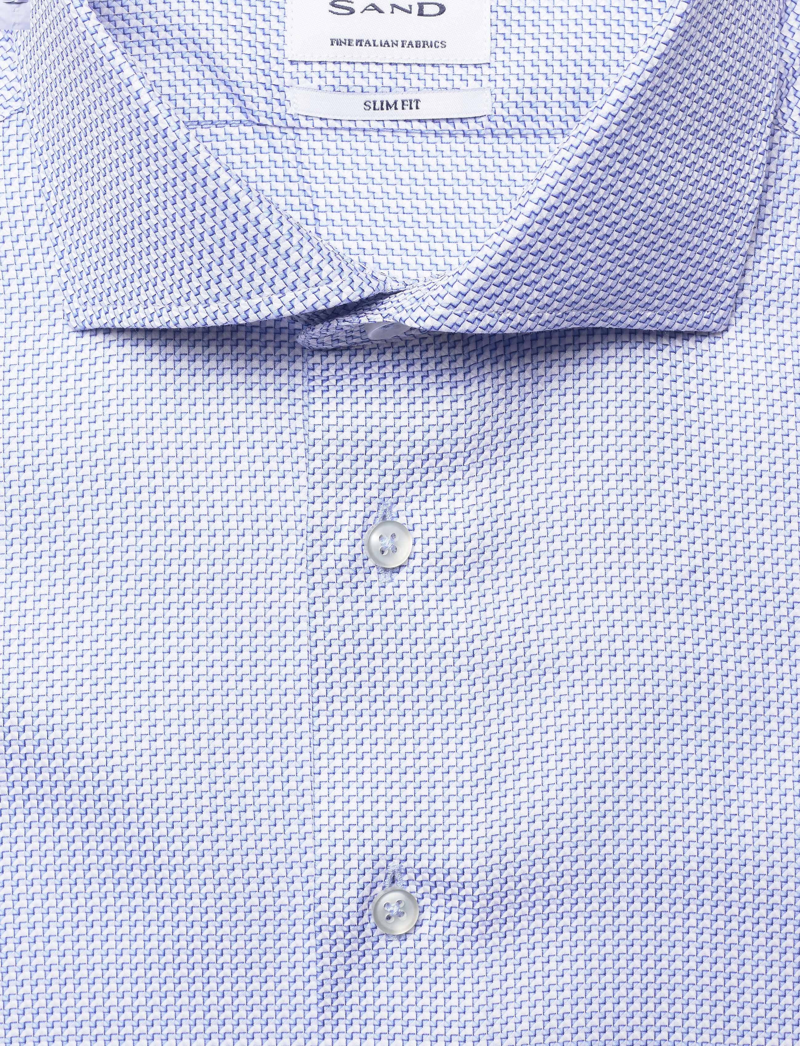 XO Shirtmaker by Sand Copenhagen - 8722 - Jake FC - medium blue - 2