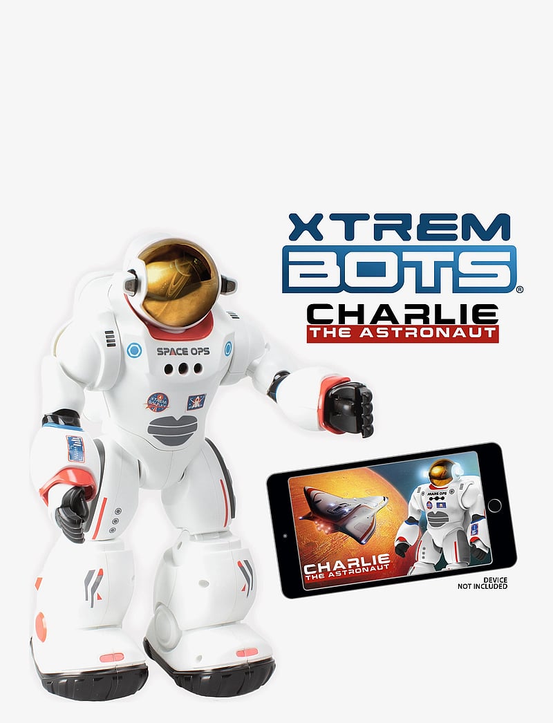 Xtrem Bots - Xtreme Bots Charlie the Astronaut - julegaver til børnene - white - 3