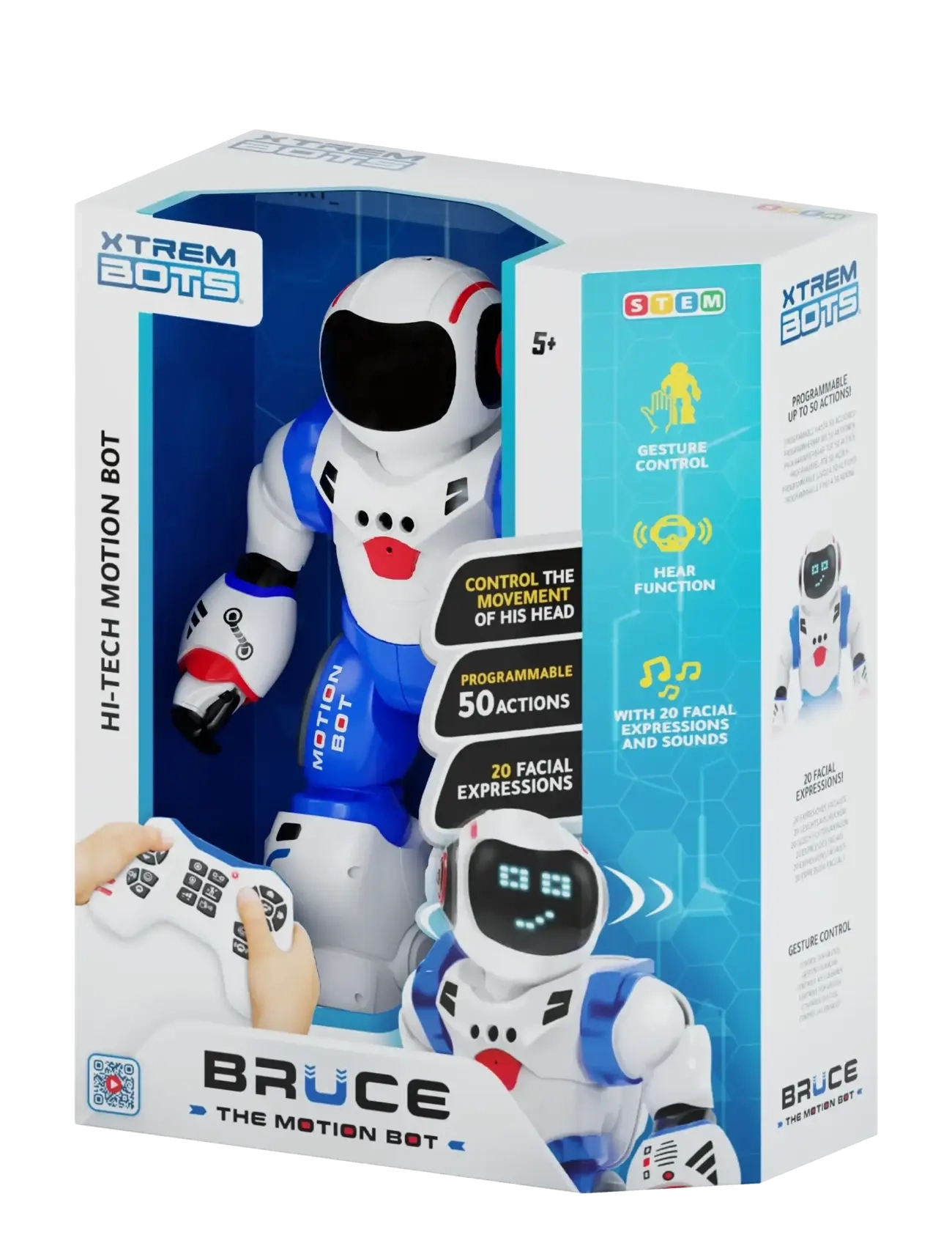 Xtrem Bots - XTREM BOTS Bruce The Motion Bot - robotar - multicolor - 3