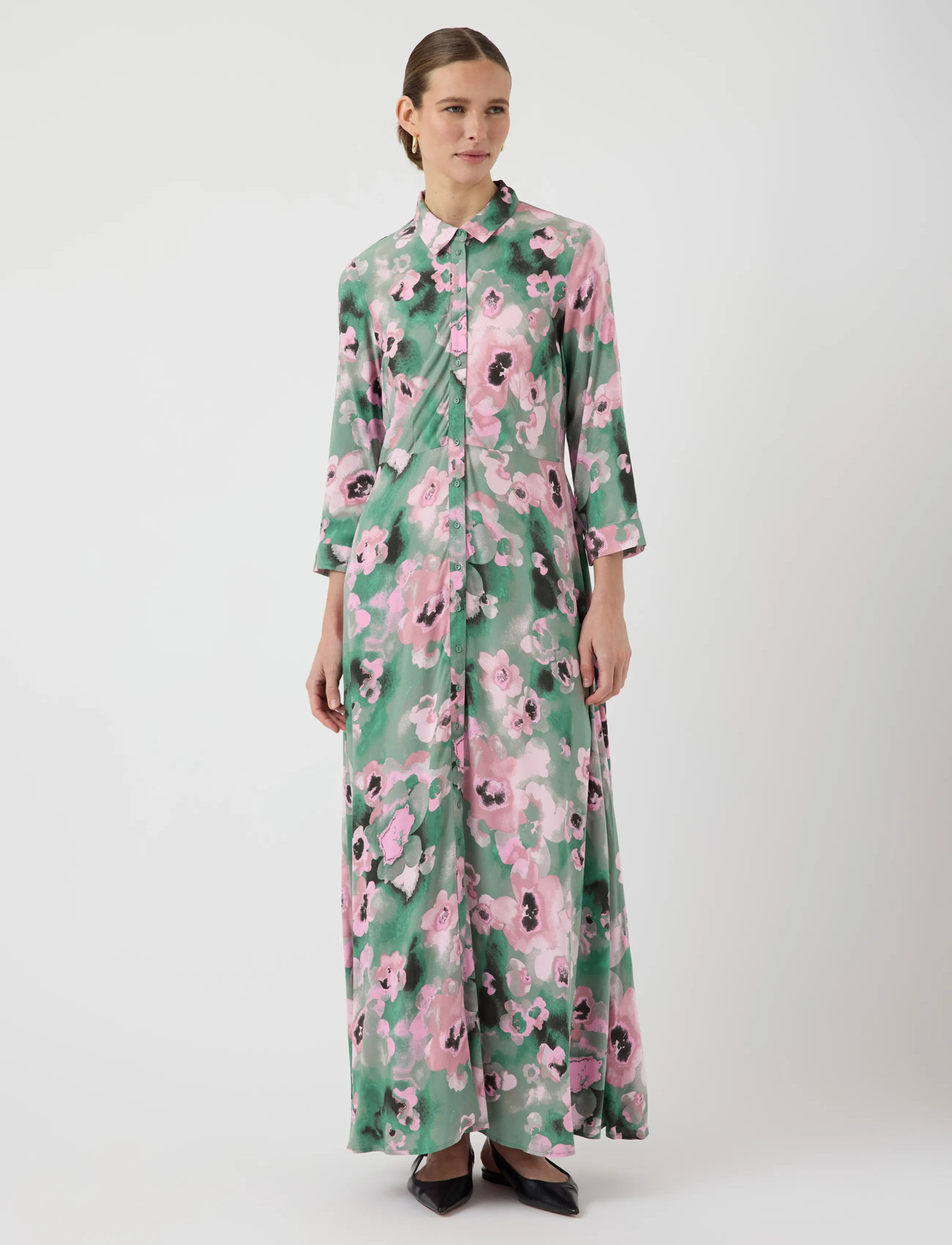 YAS Yassavanna Long Shirt Dress S. Noos - - XS 1