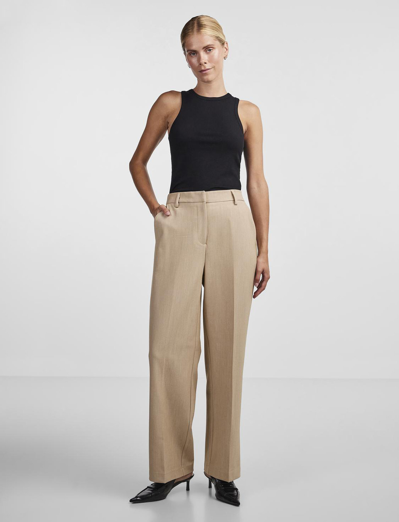 YAS Yaslikka Hw Wide Pants S. Noos - - S 1