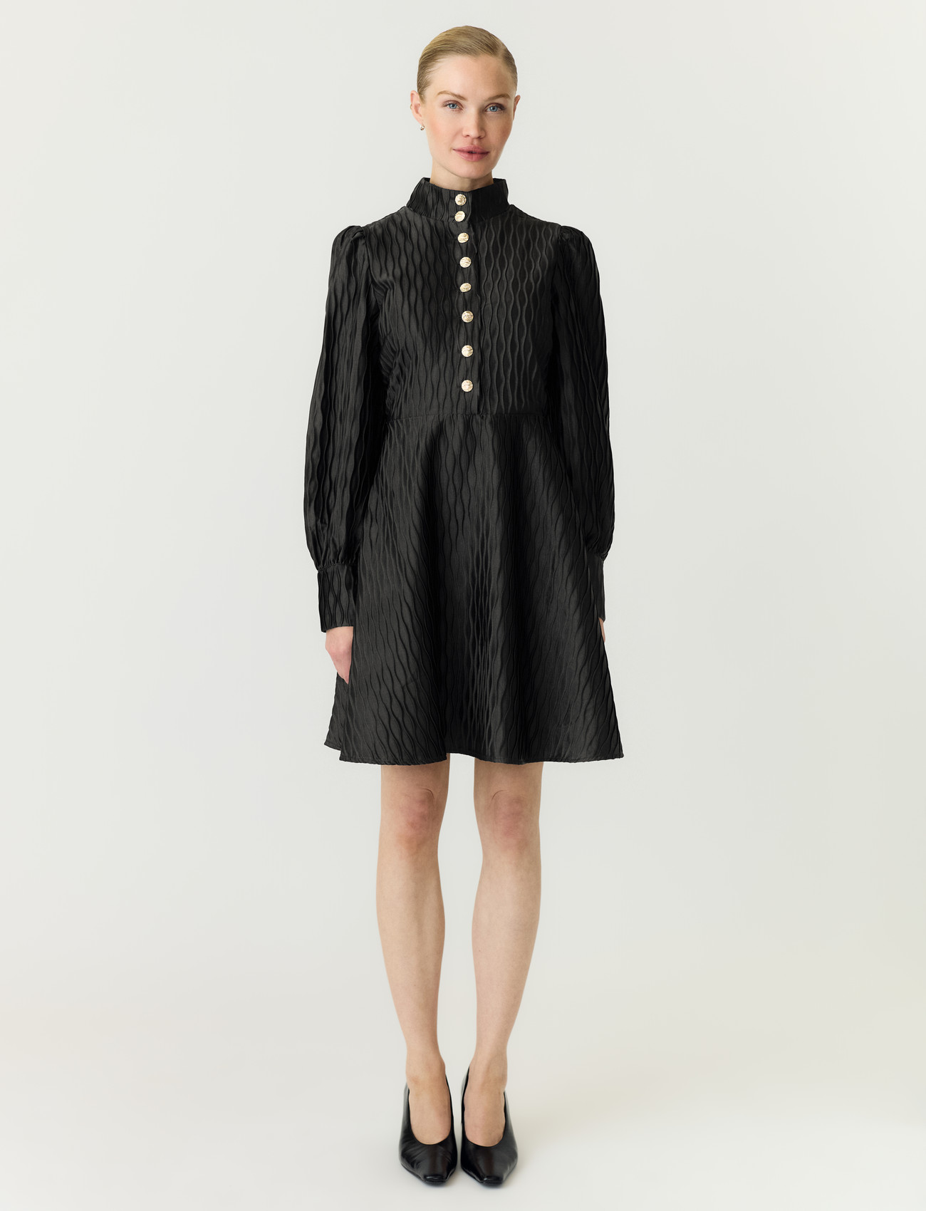 YAS Yasripple Ls Dress midiklänningar dam – bild 6