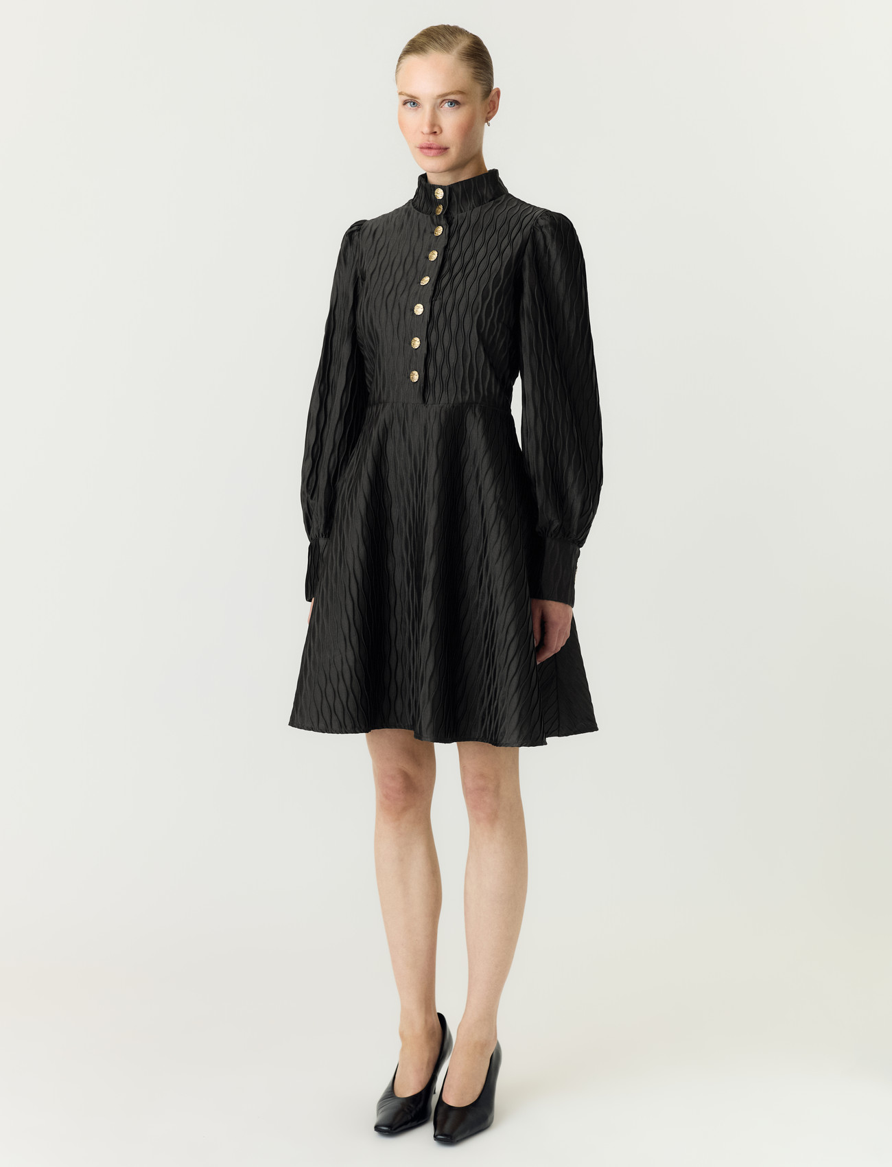 YAS Yasripple Ls Dress midiklänningar dam – bild 8