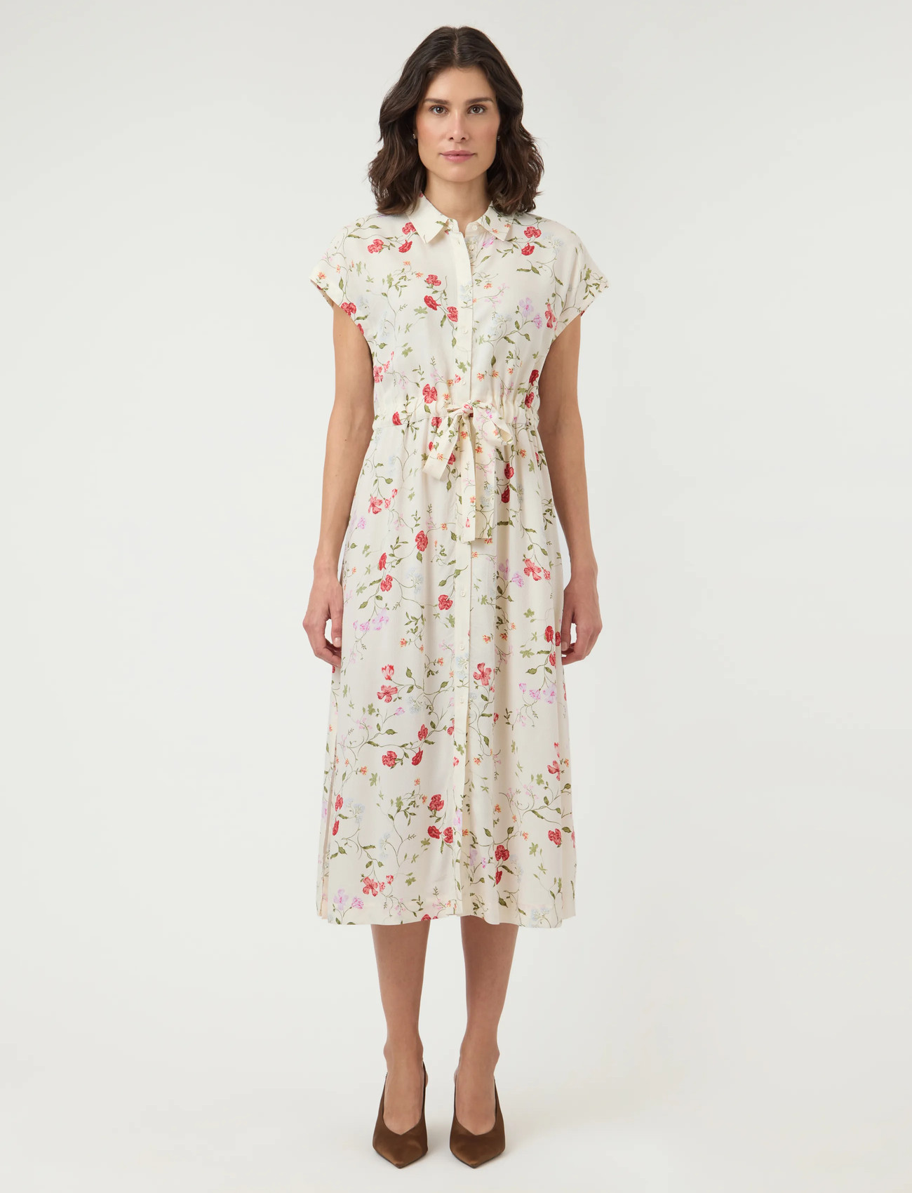 YAS Yasasina Cs Midi Belt Dress sommarklänningar dam – bild 7