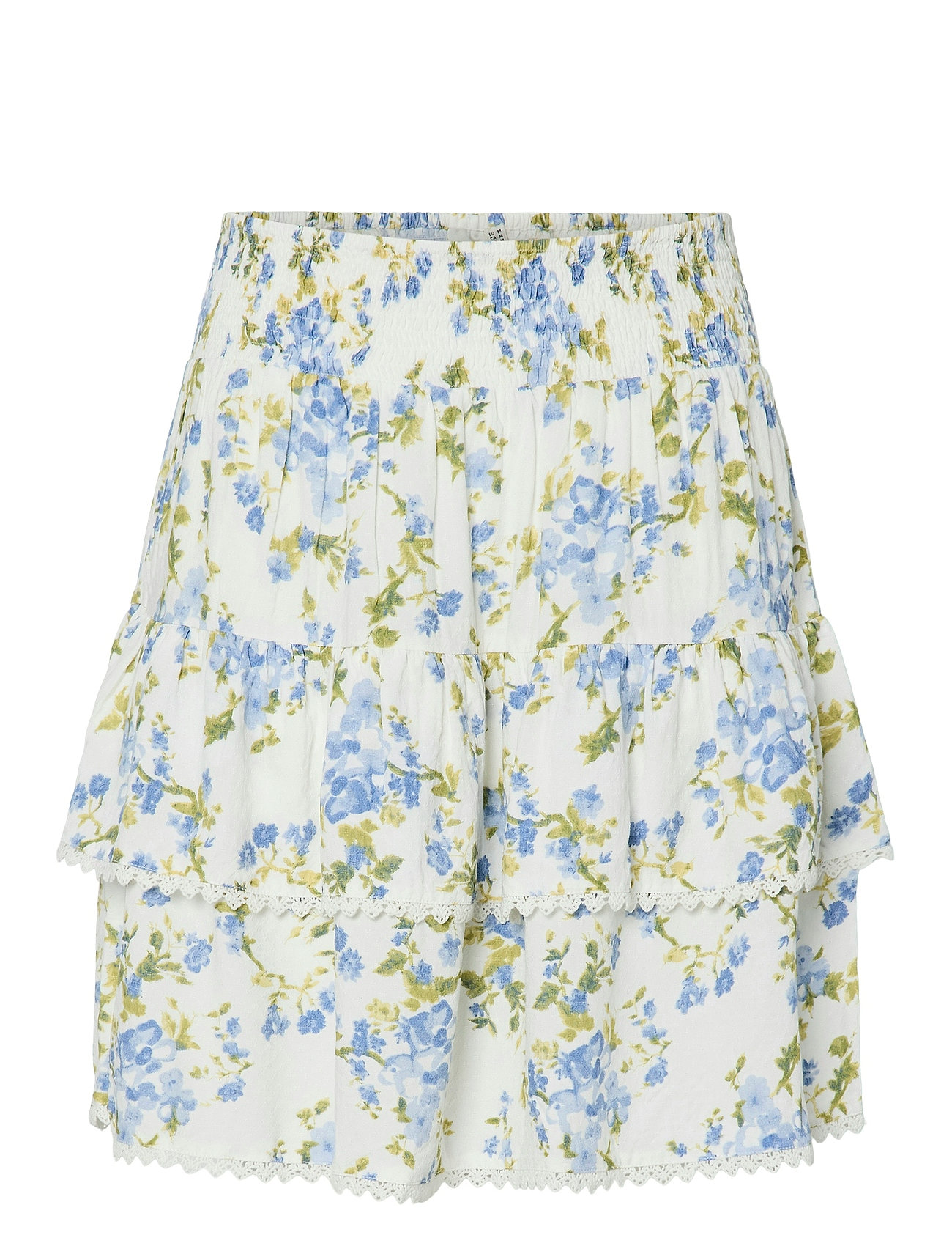 YAS Yastilera Hw Smock Skirt S. Noos - Blue - 34