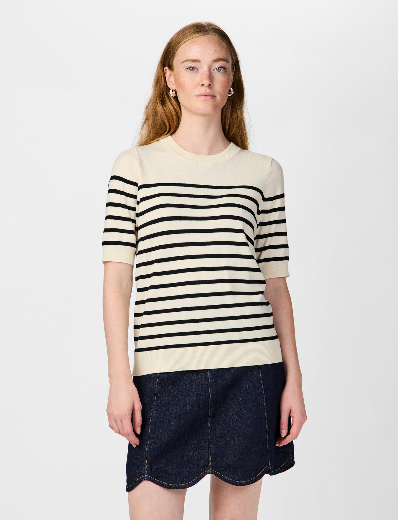 YAS Yaslena Ss Knit Pullover S. Noos - - XS 1