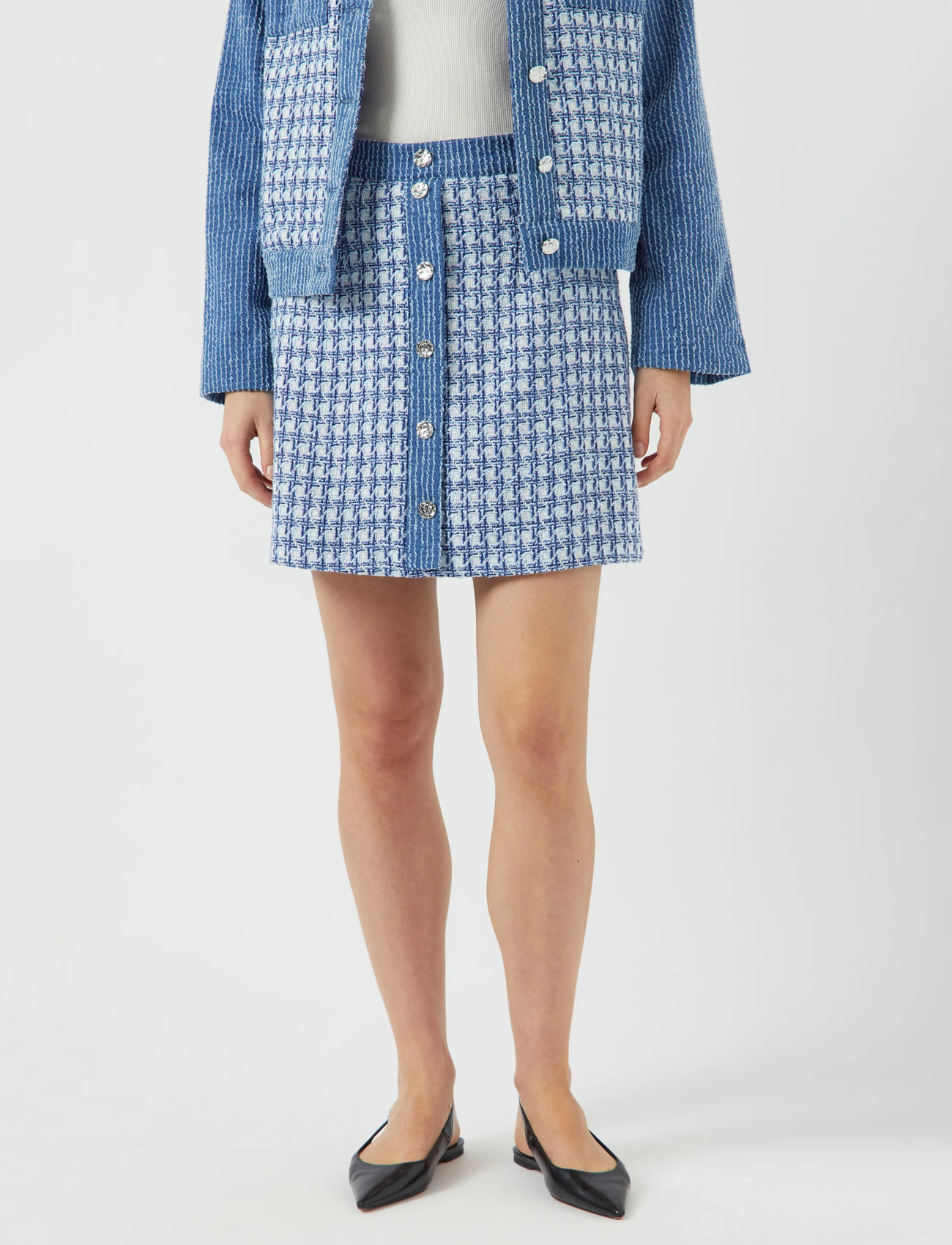YAS Yasberu Hmw Skirt - Blue - 34