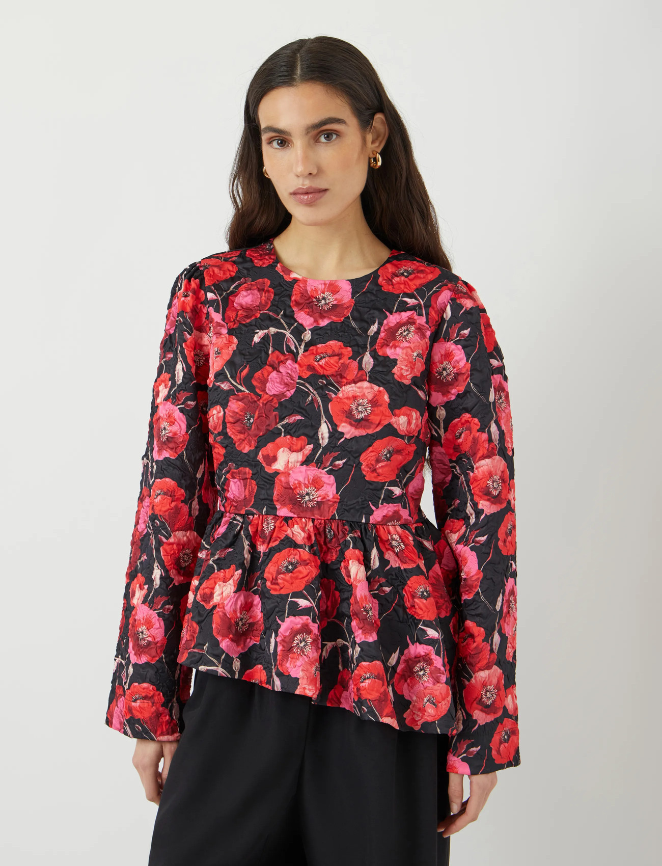 YAS Yaspoppina Ls Top - Show - Black - 34