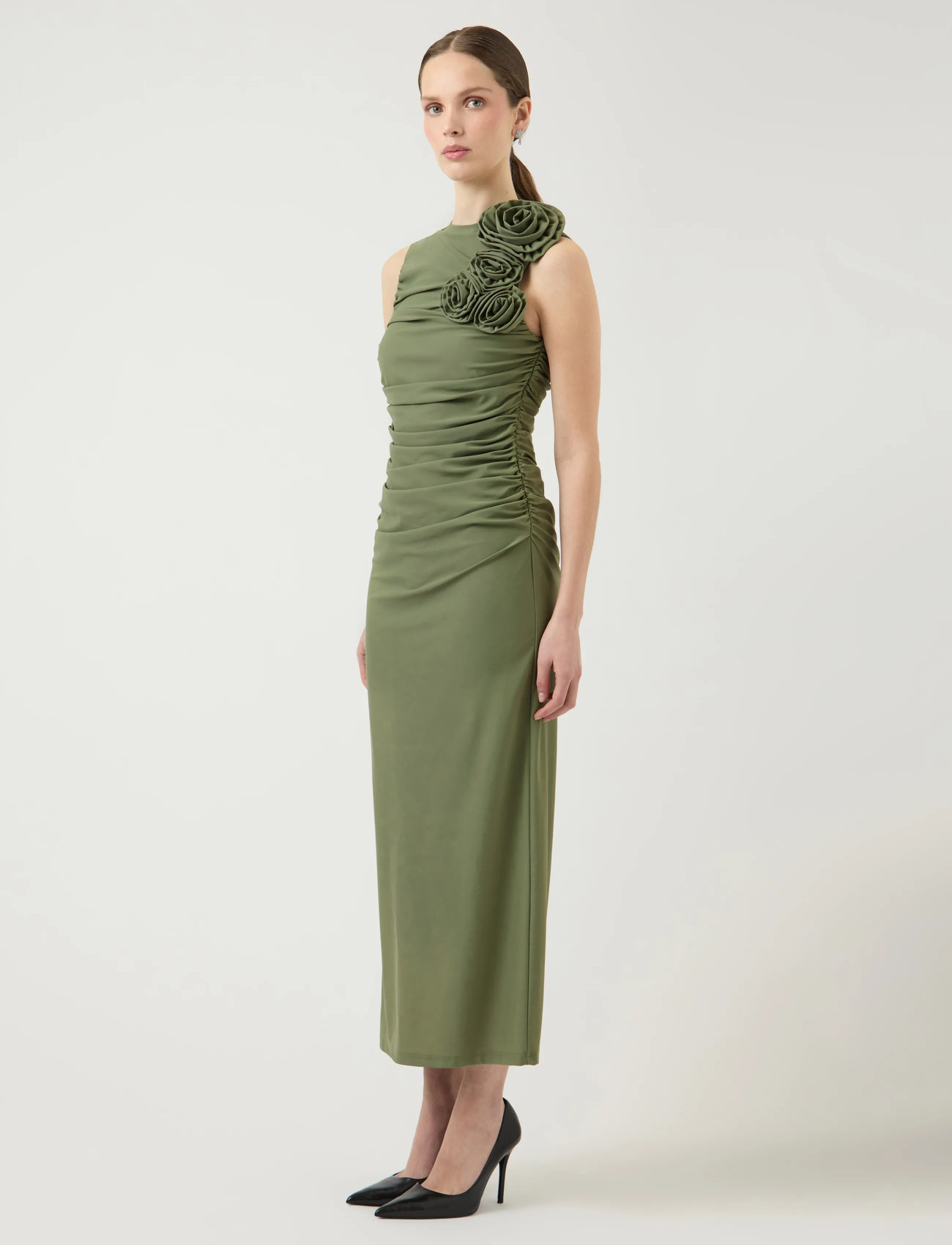 YAS Yasdona Sl Long Dress midiklänningar dam – bild 8