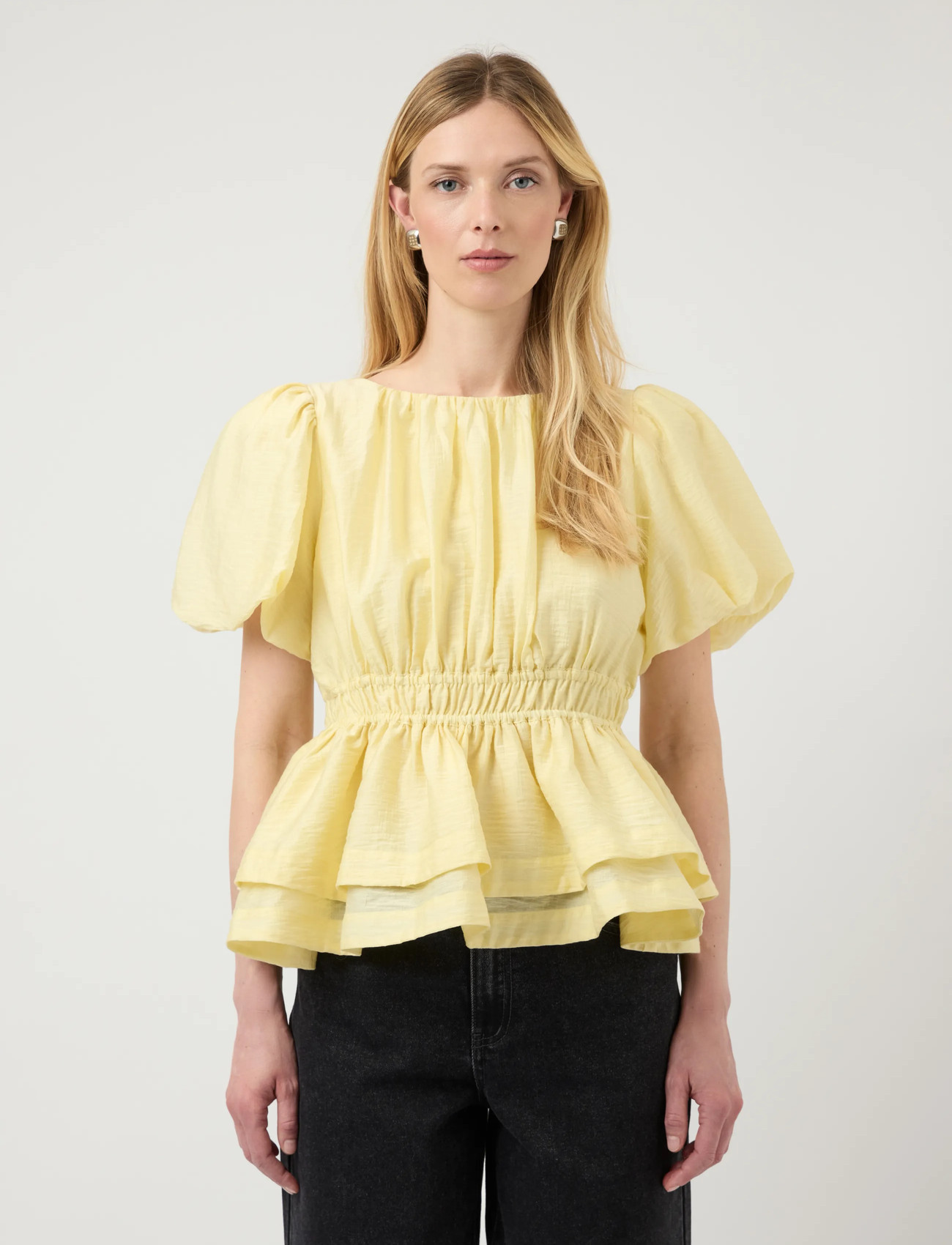YAS Yasskyla Ss Top - Cream - 34