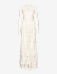 YAS - YASELOISE LS MAXI DRESS - CELEB - maxi dresses - star white - 0